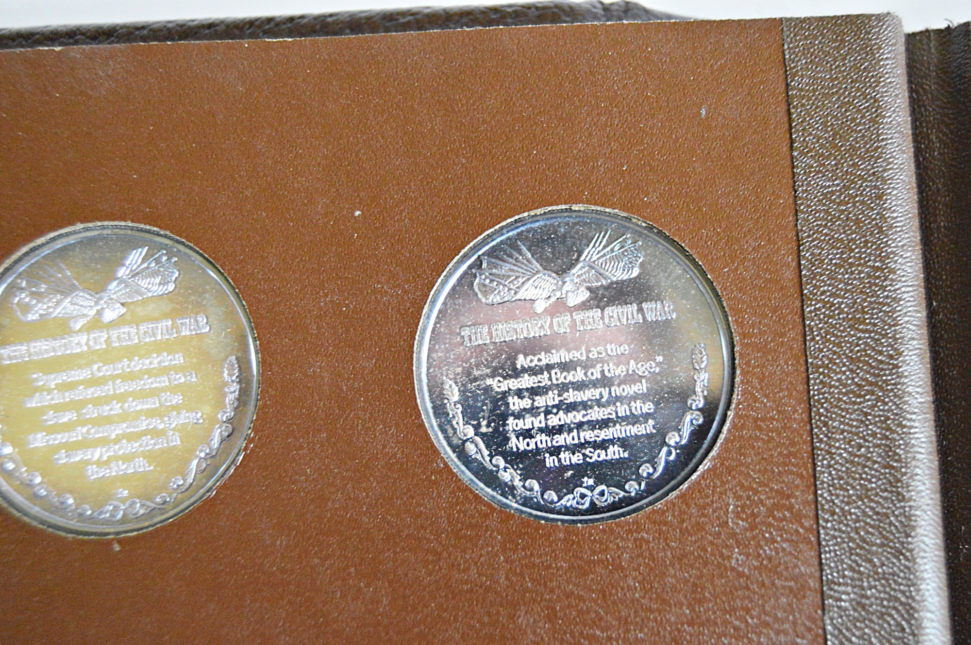 1971 Lincoln Mint "The History of The Civil War" 37 Silver Coins