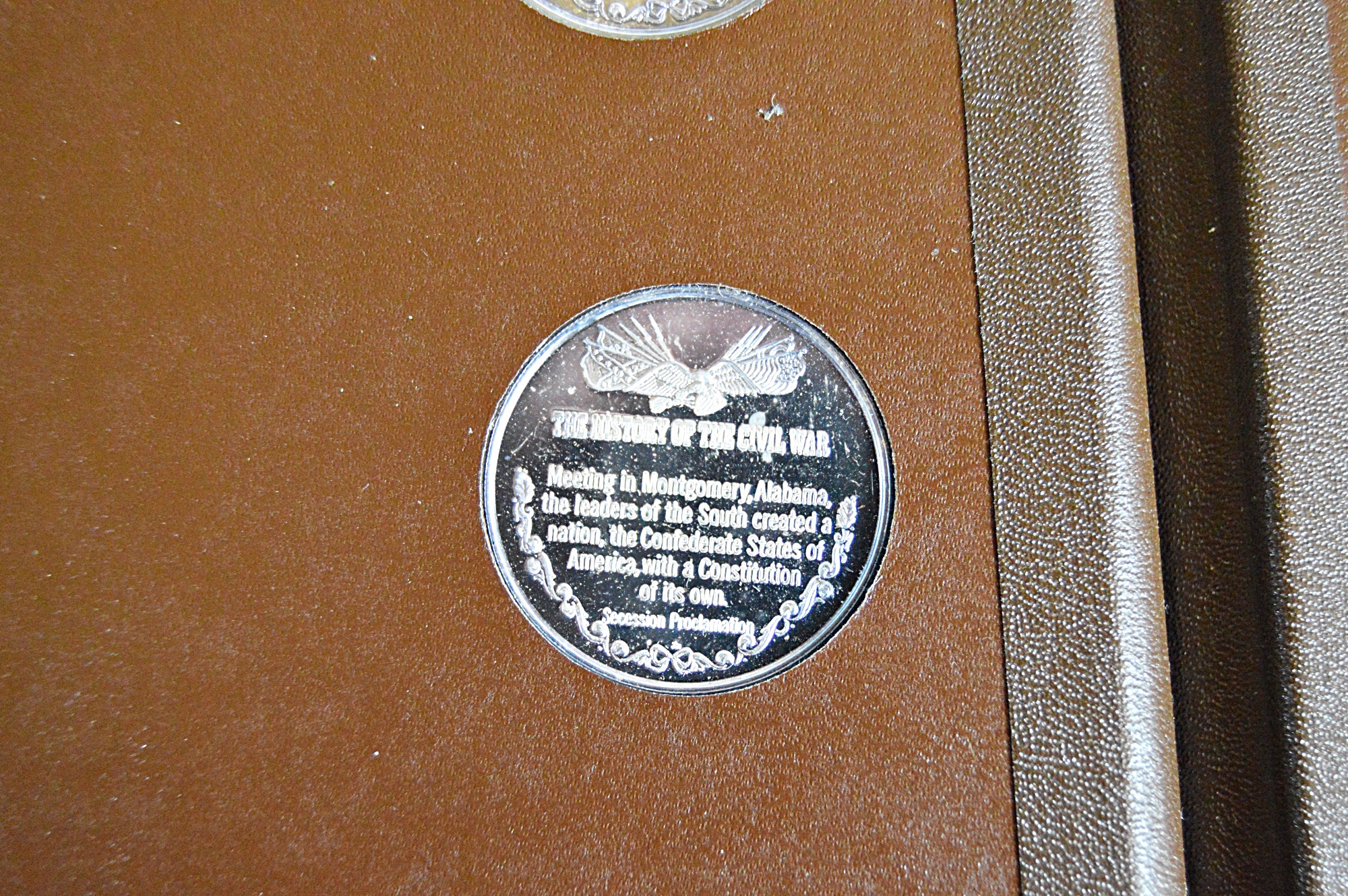 1971 Lincoln Mint "The History of The Civil War" 37 Silver Coins