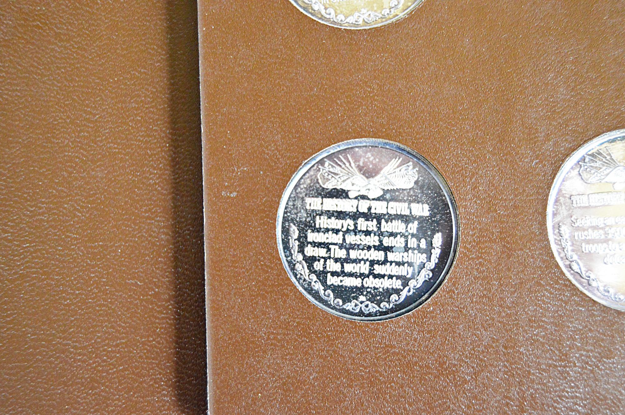 1971 Lincoln Mint "The History of The Civil War" 37 Silver Coins