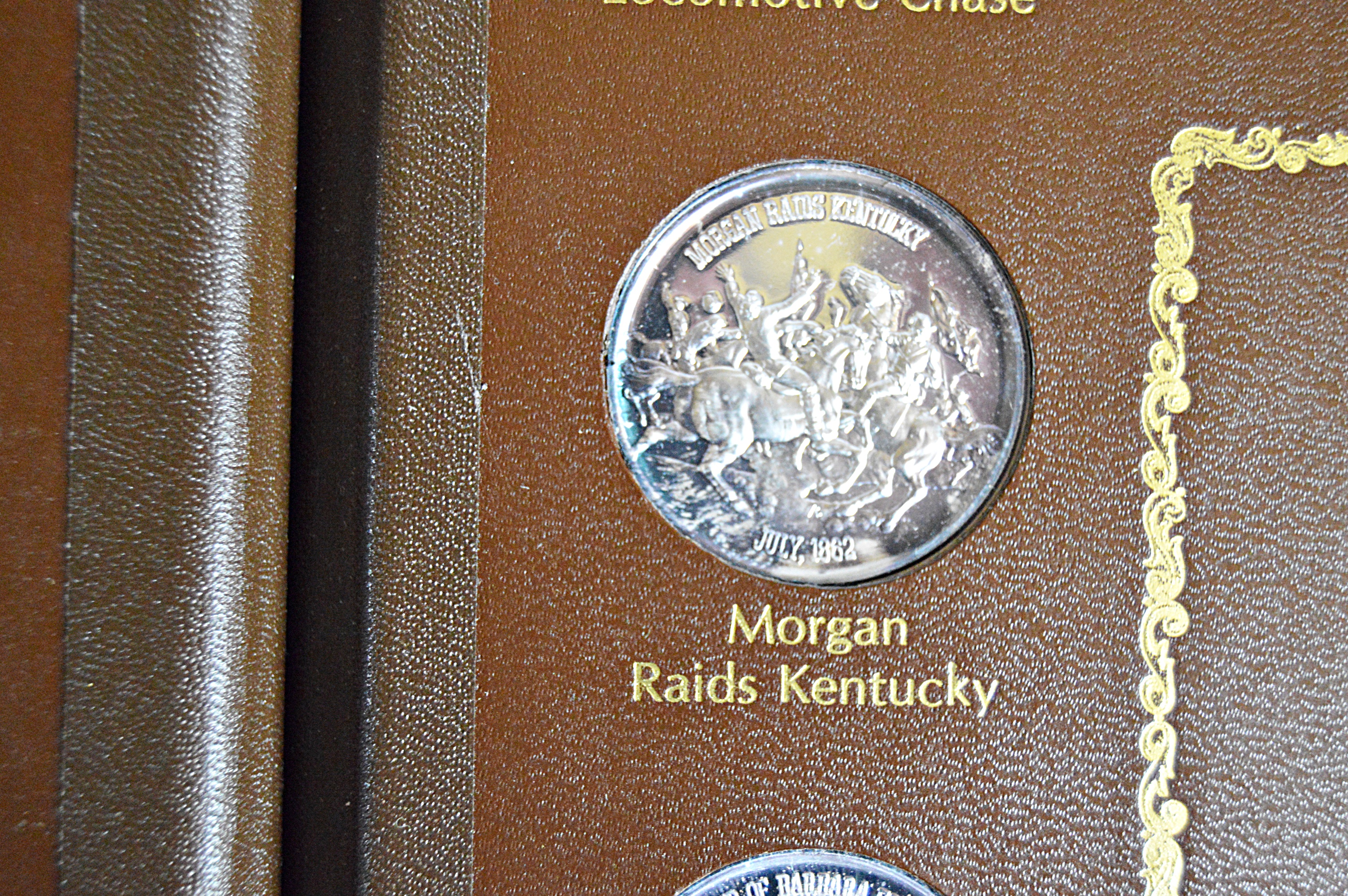 1971 Lincoln Mint "The History of The Civil War" 37 Silver Coins