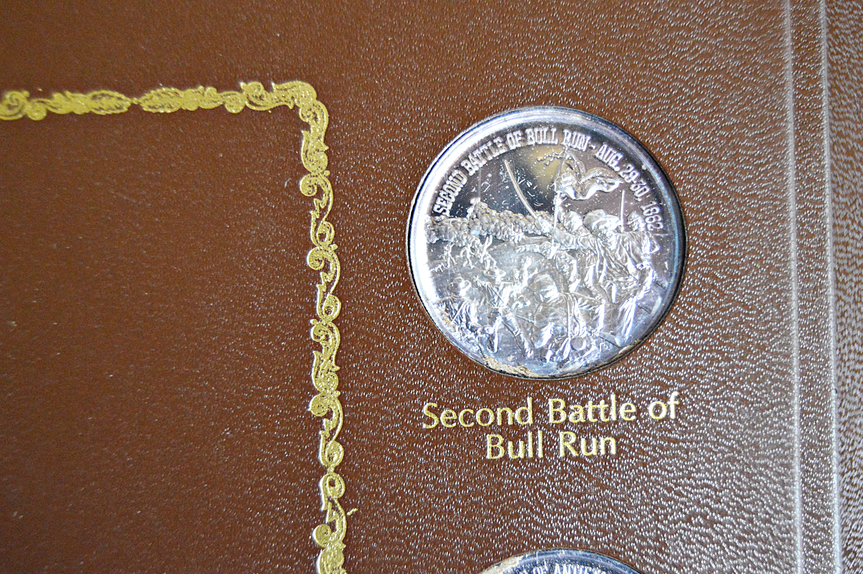 1971 Lincoln Mint "The History of The Civil War" 37 Silver Coins