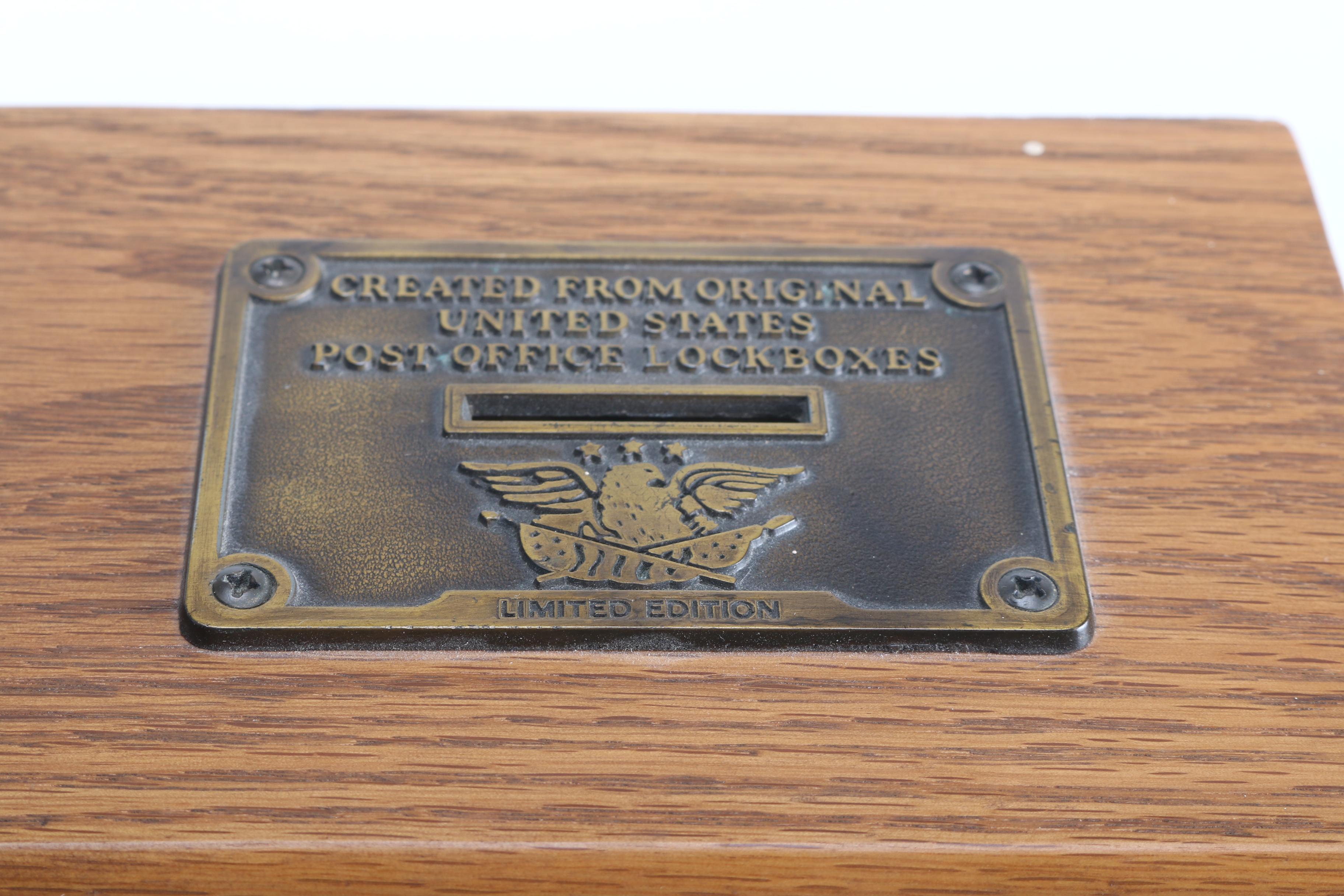 U.S. Post Office Lock Box