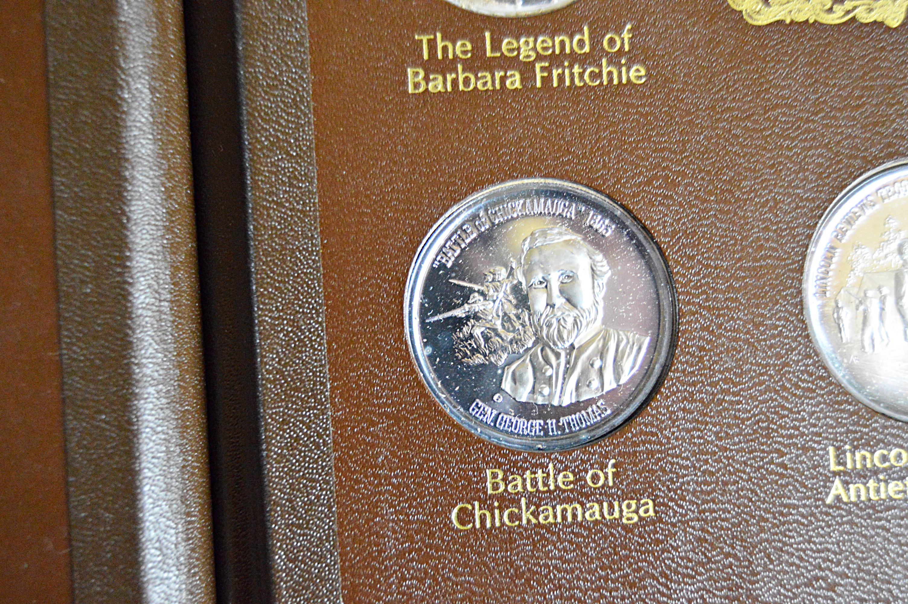 1971 Lincoln Mint "The History of The Civil War" 37 Silver Coins