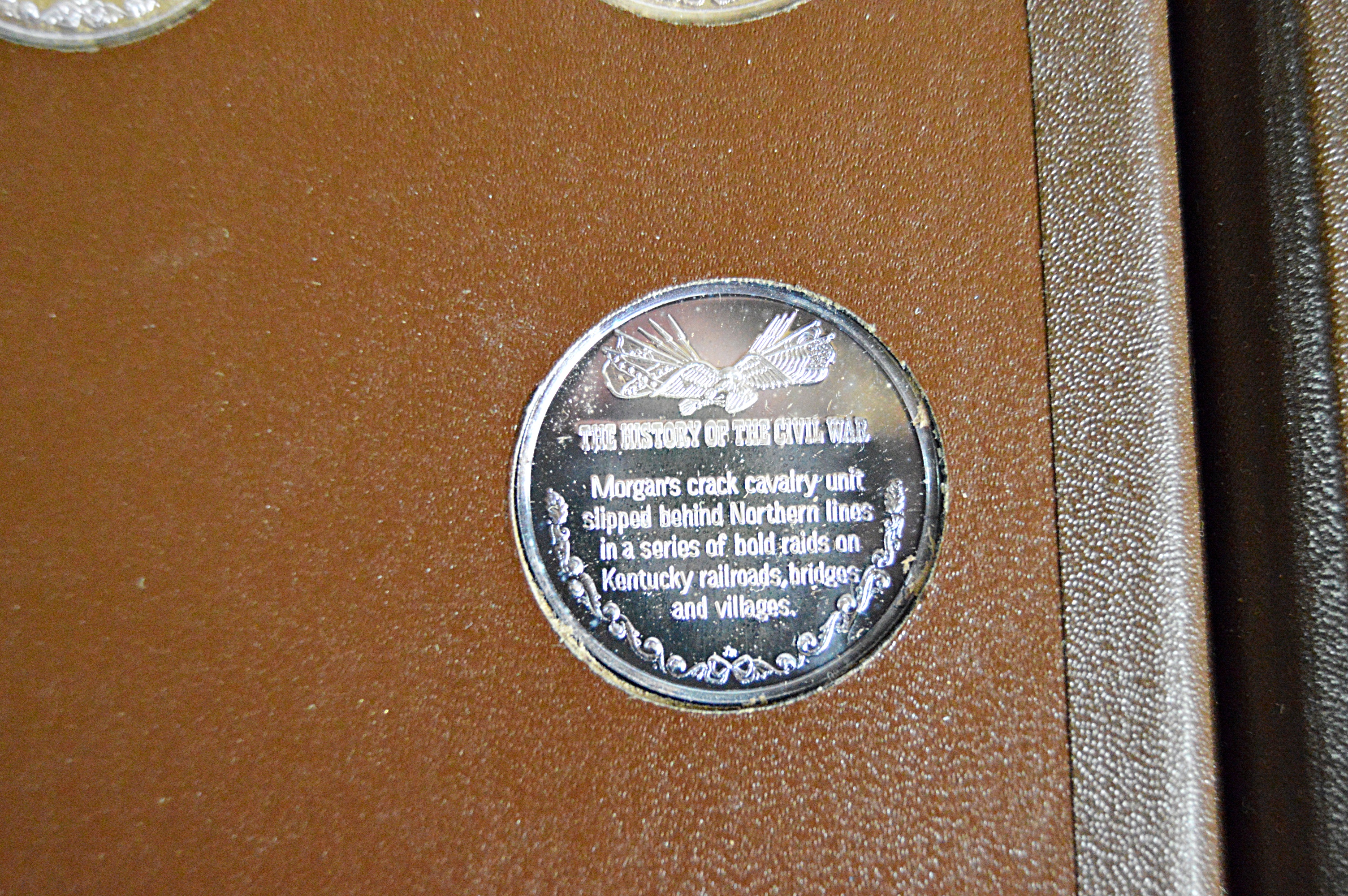 1971 Lincoln Mint "The History of The Civil War" 37 Silver Coins