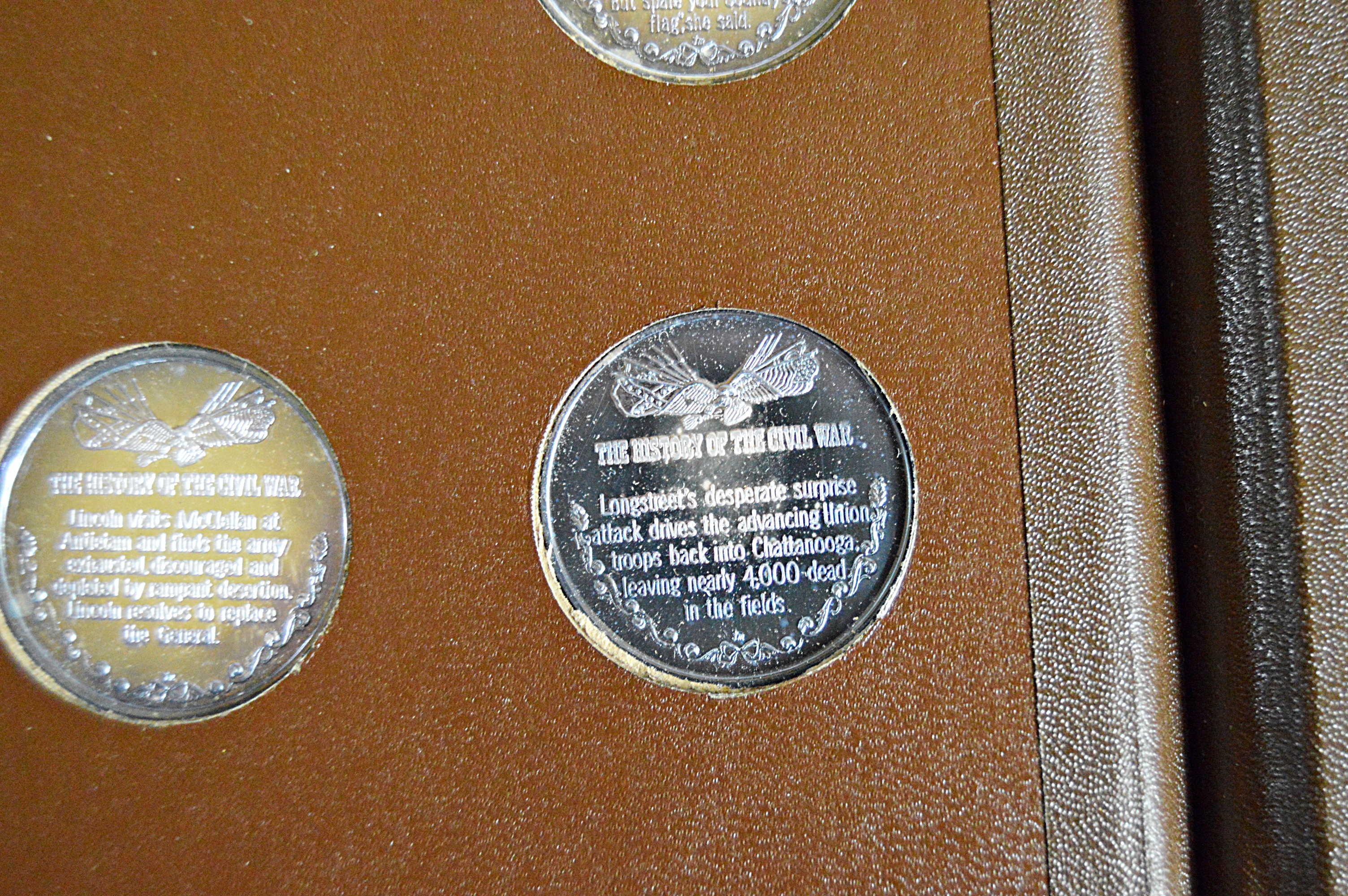 1971 Lincoln Mint "The History of The Civil War" 37 Silver Coins