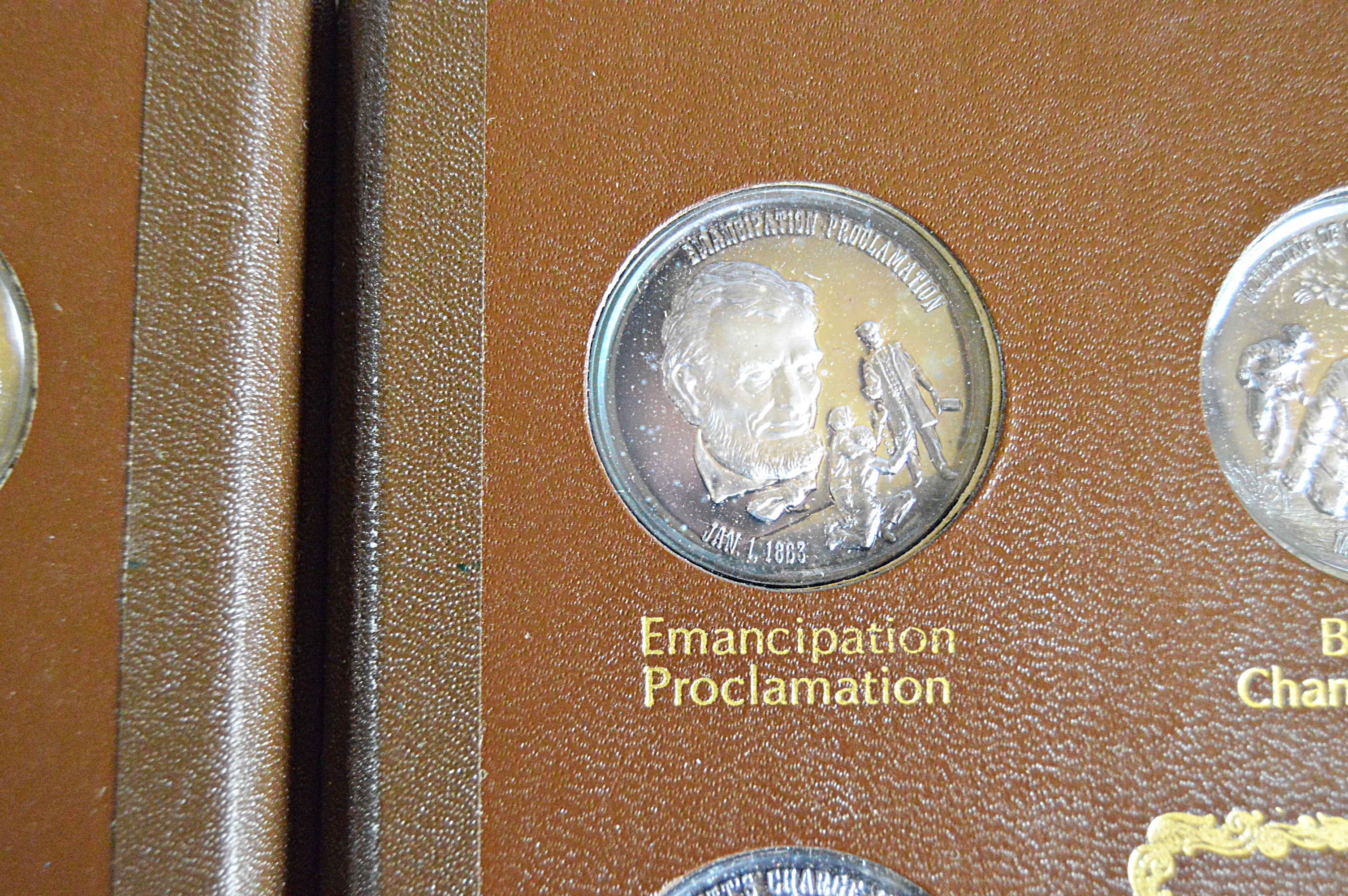 1971 Lincoln Mint "The History of The Civil War" 37 Silver Coins