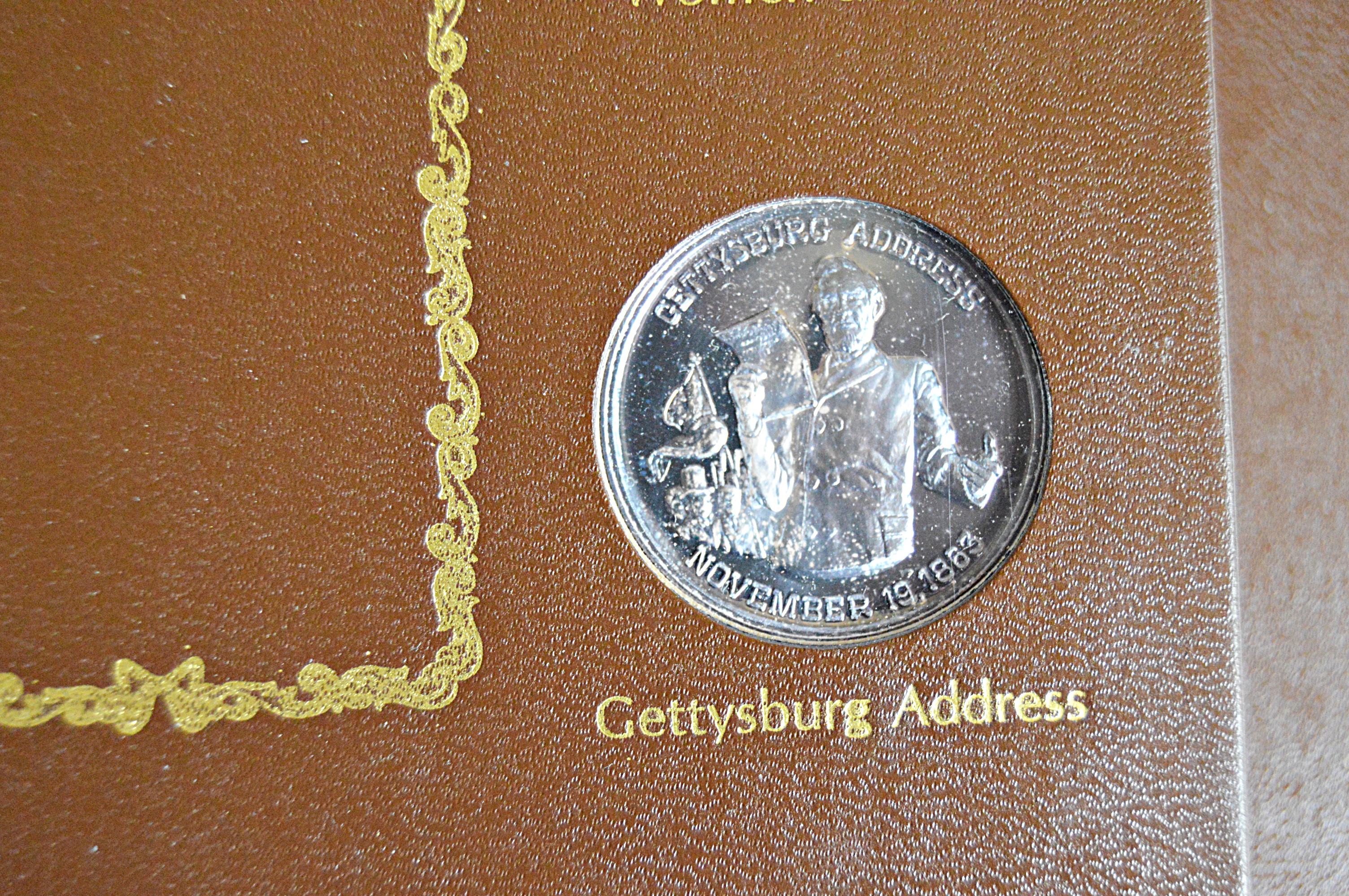 1971 Lincoln Mint "The History of The Civil War" 37 Silver Coins