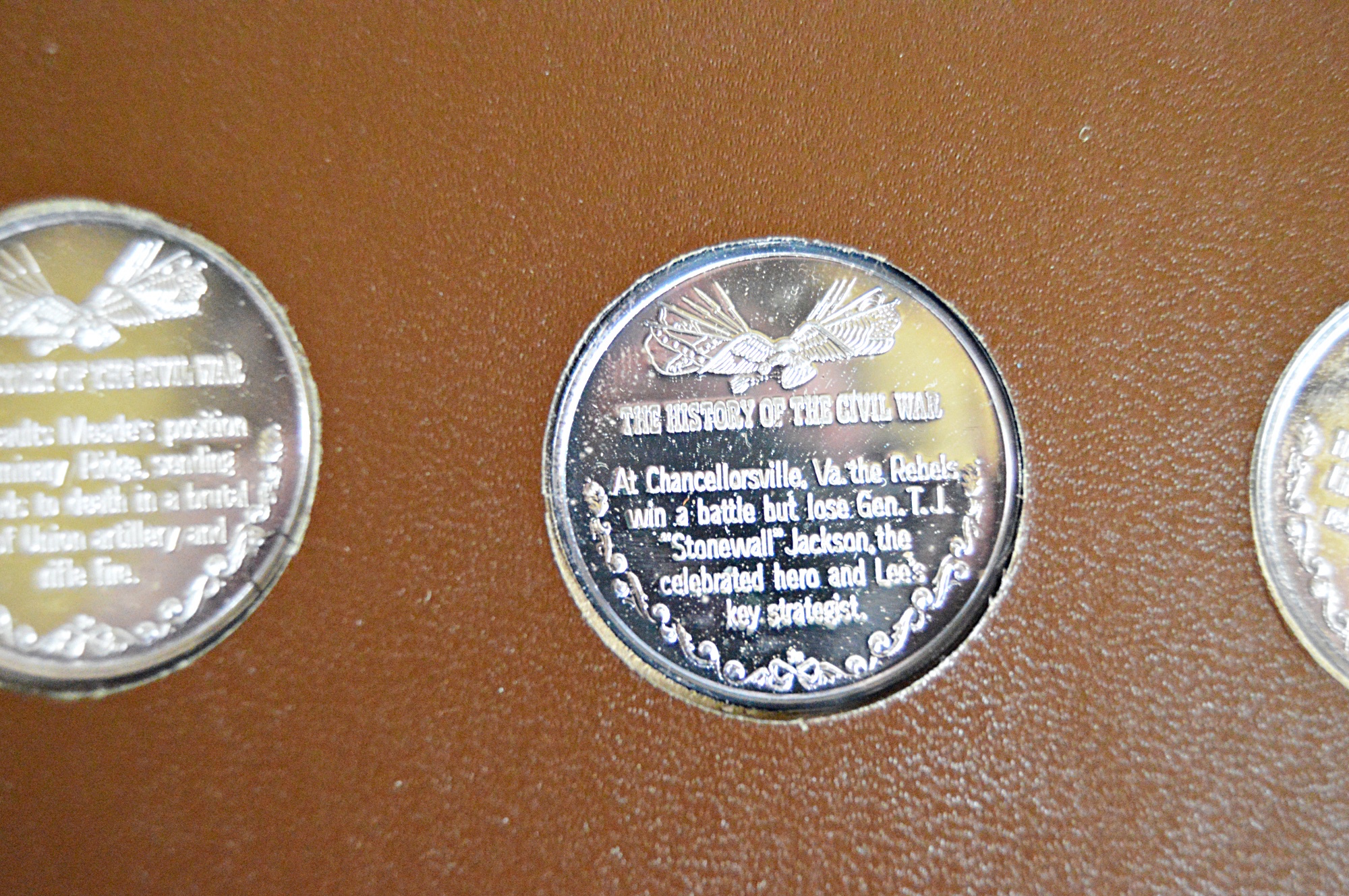 1971 Lincoln Mint "The History of The Civil War" 37 Silver Coins