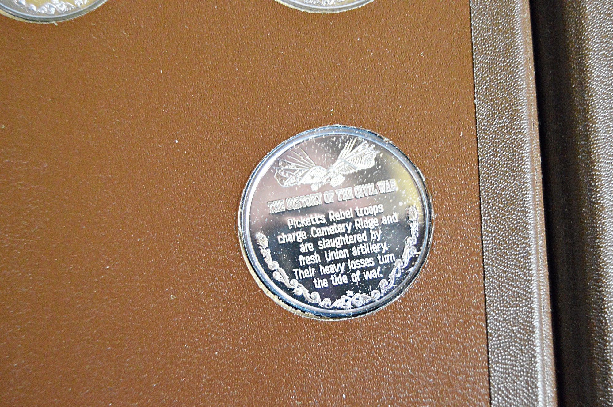 1971 Lincoln Mint "The History of The Civil War" 37 Silver Coins