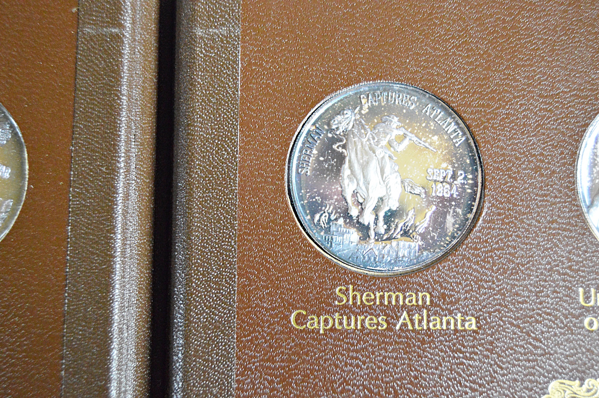 1971 Lincoln Mint "The History of The Civil War" 37 Silver Coins