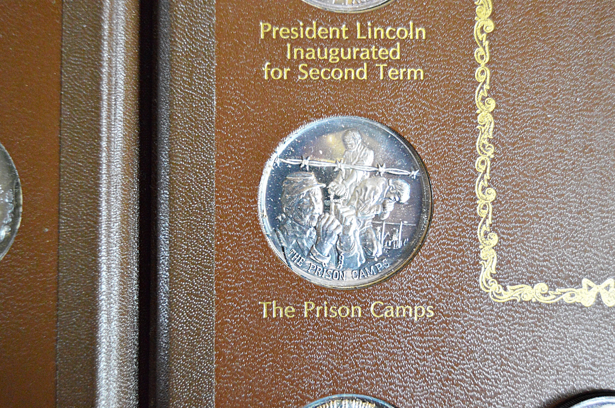 1971 Lincoln Mint "The History of The Civil War" 37 Silver Coins