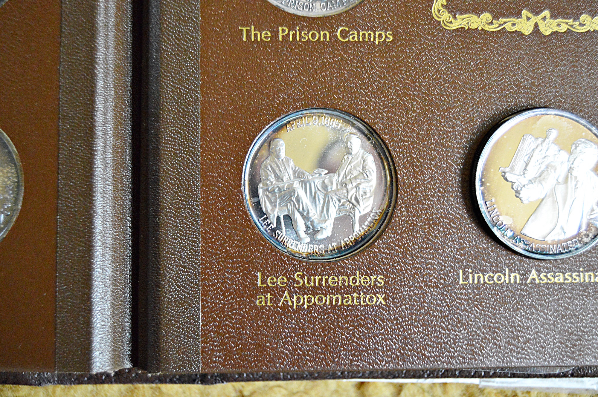 1971 Lincoln Mint "The History of The Civil War" 37 Silver Coins