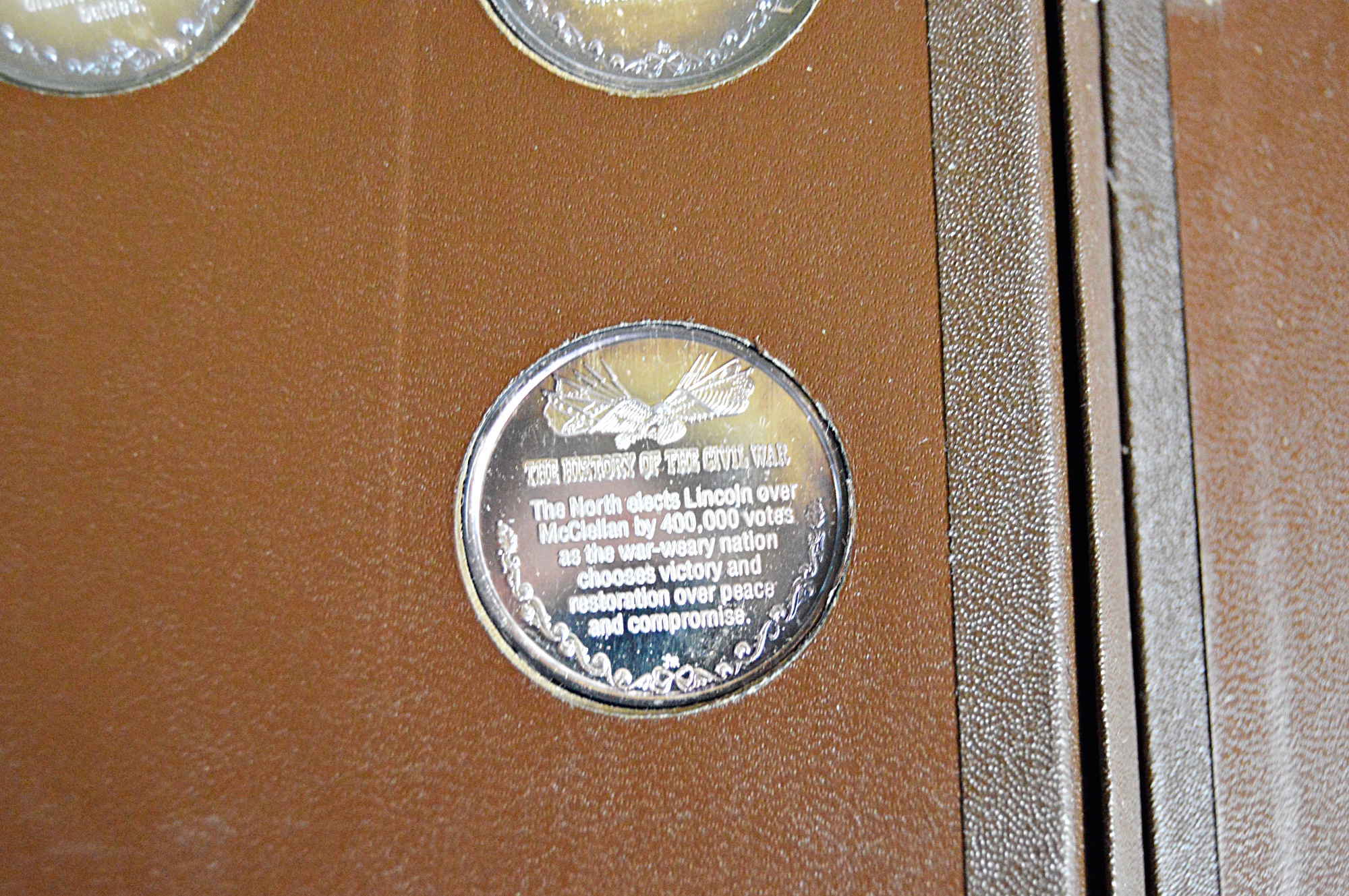 1971 Lincoln Mint "The History of The Civil War" 37 Silver Coins