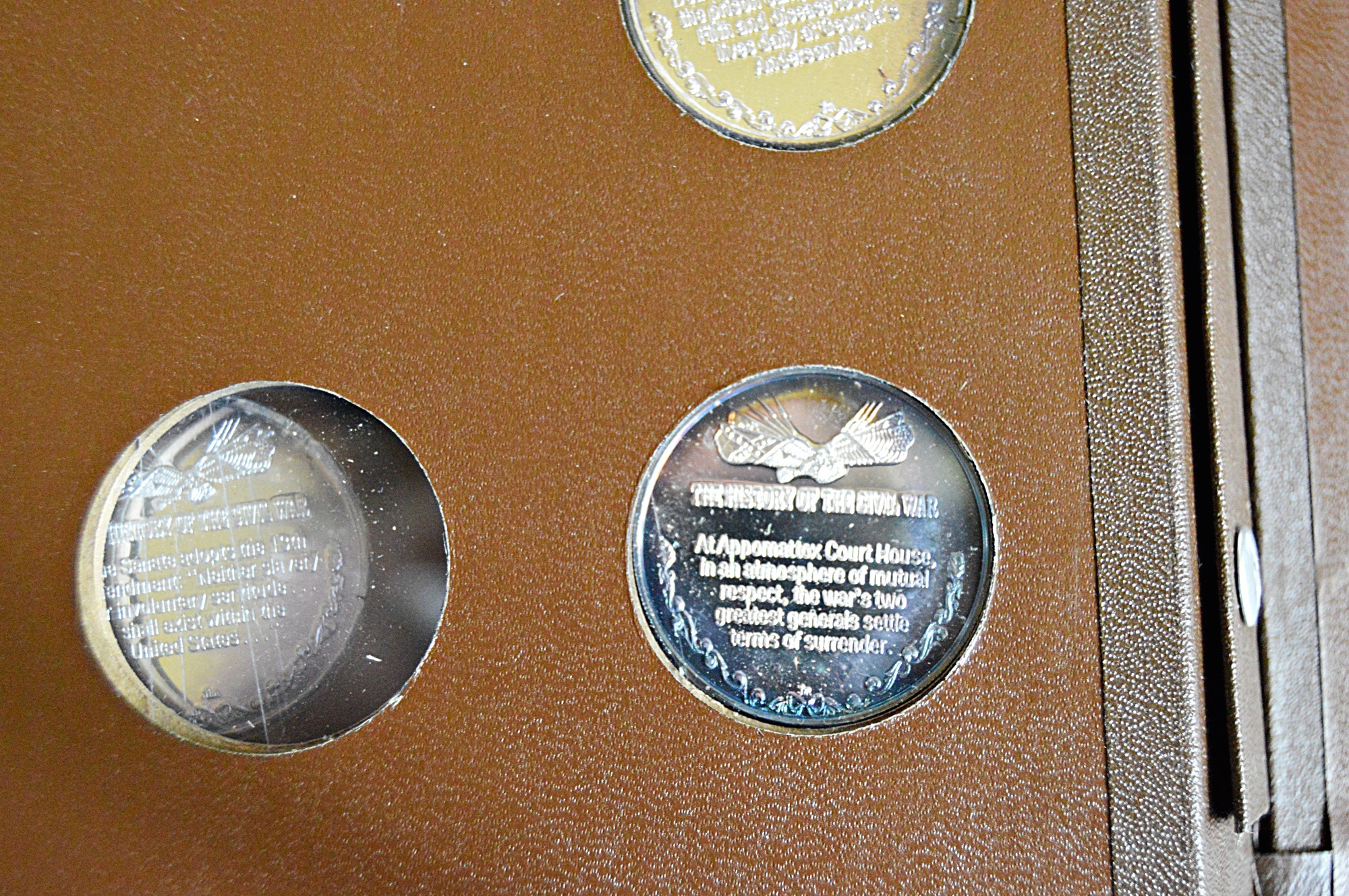 1971 Lincoln Mint "The History of The Civil War" 37 Silver Coins