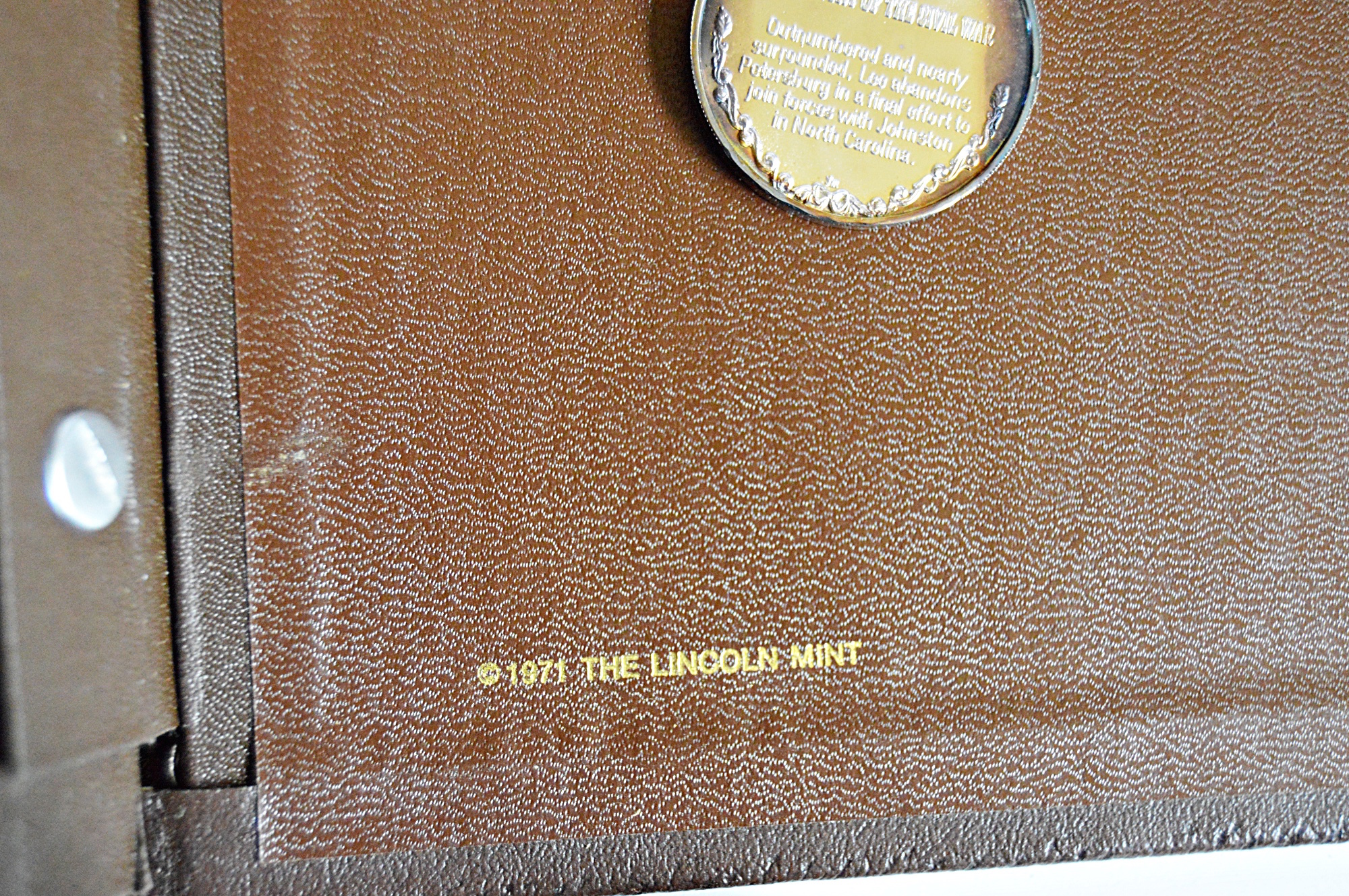 1971 Lincoln Mint "The History of The Civil War" 37 Silver Coins