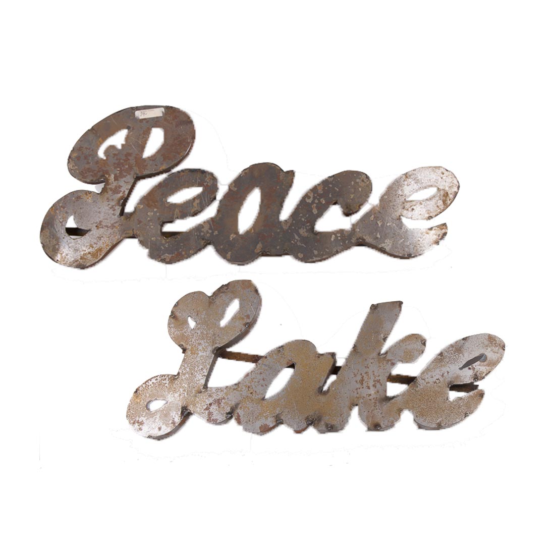 Welded Metal Wall Signs