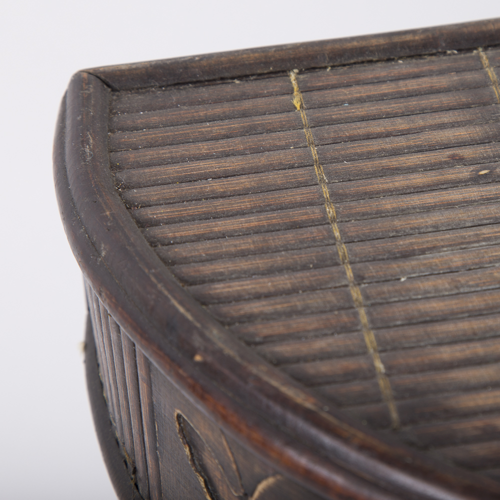 Plant Stand And Faux Flower Basket