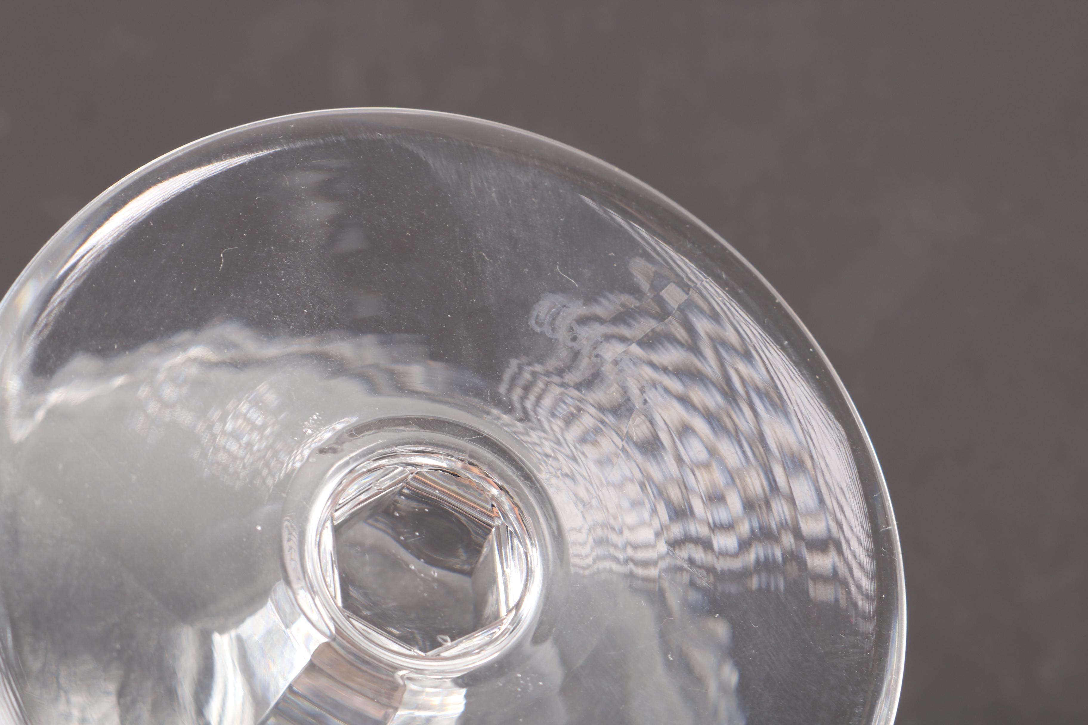 Waterford Crystal "Colleen" Brandy Glasses and Cordials