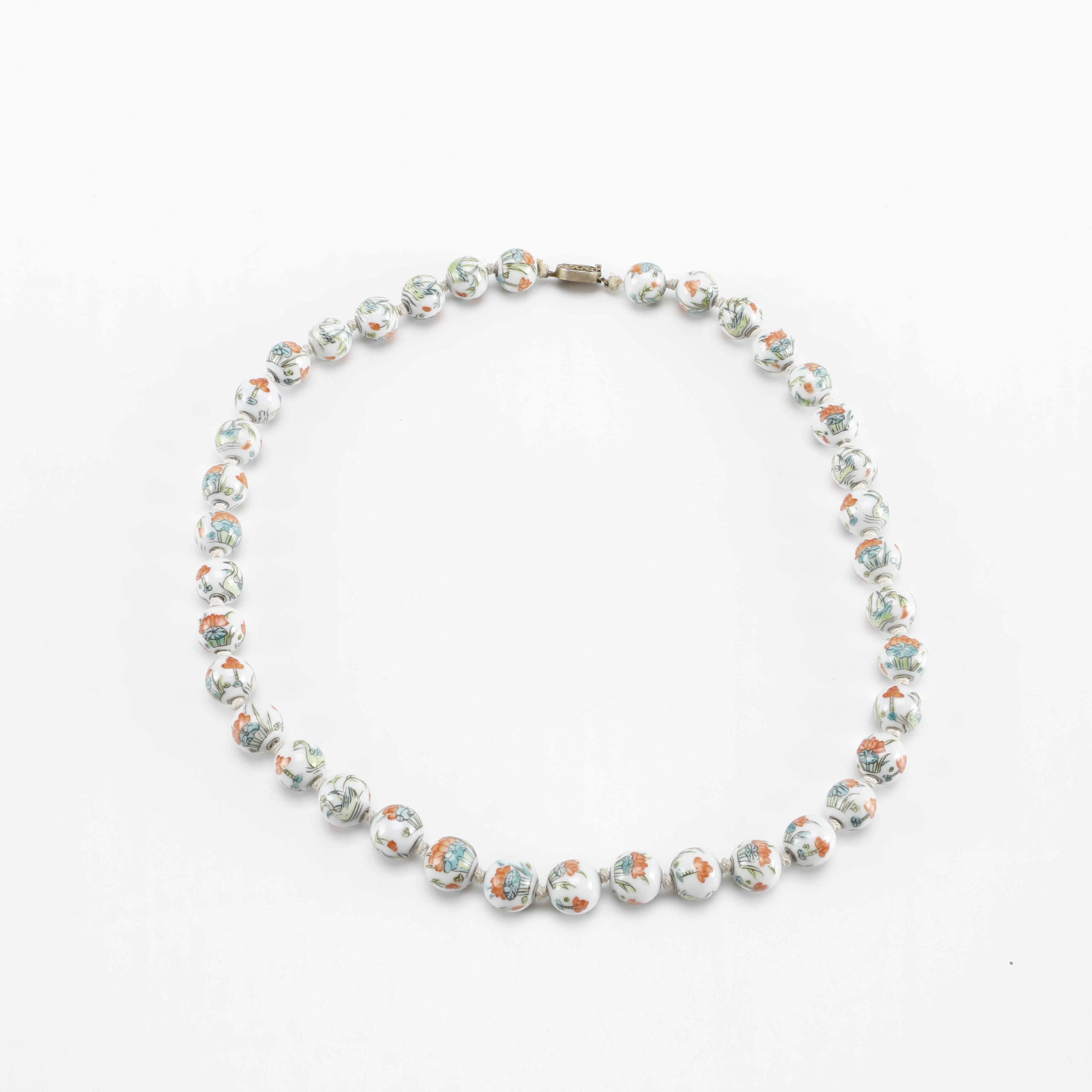 Glass and Bakelite Necklaces