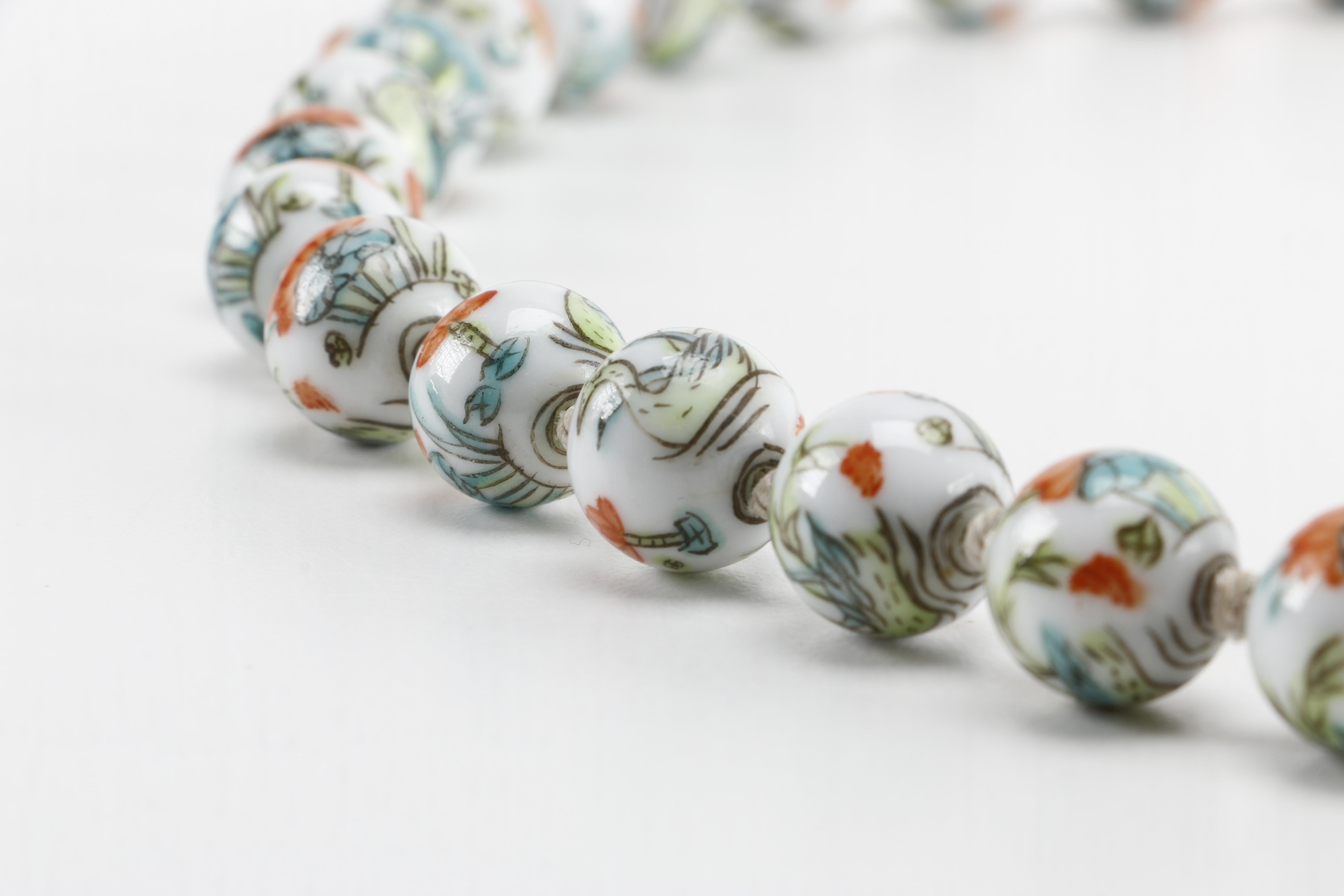 Glass and Bakelite Necklaces