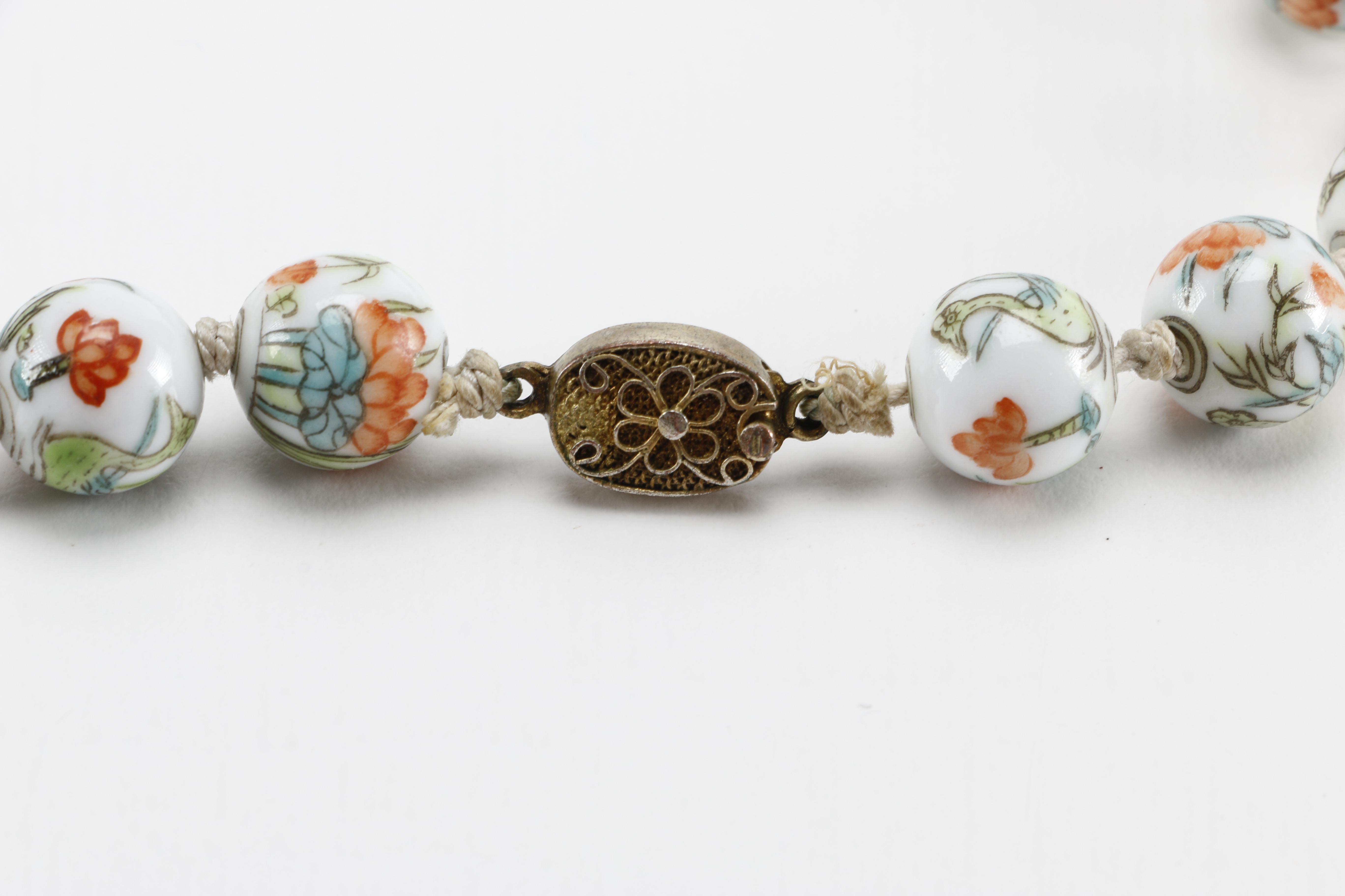 Glass and Bakelite Necklaces