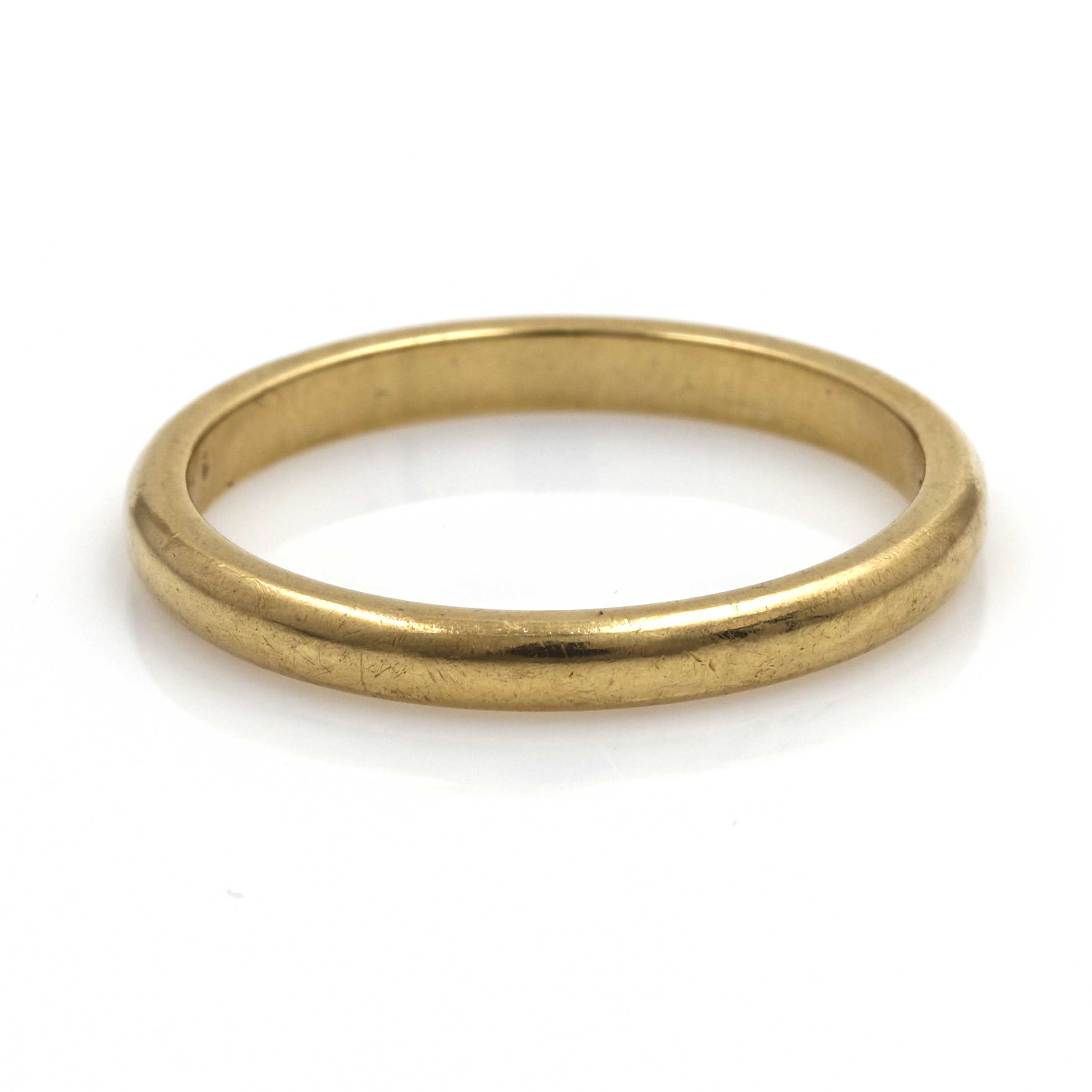 14K Yellow Gold Band