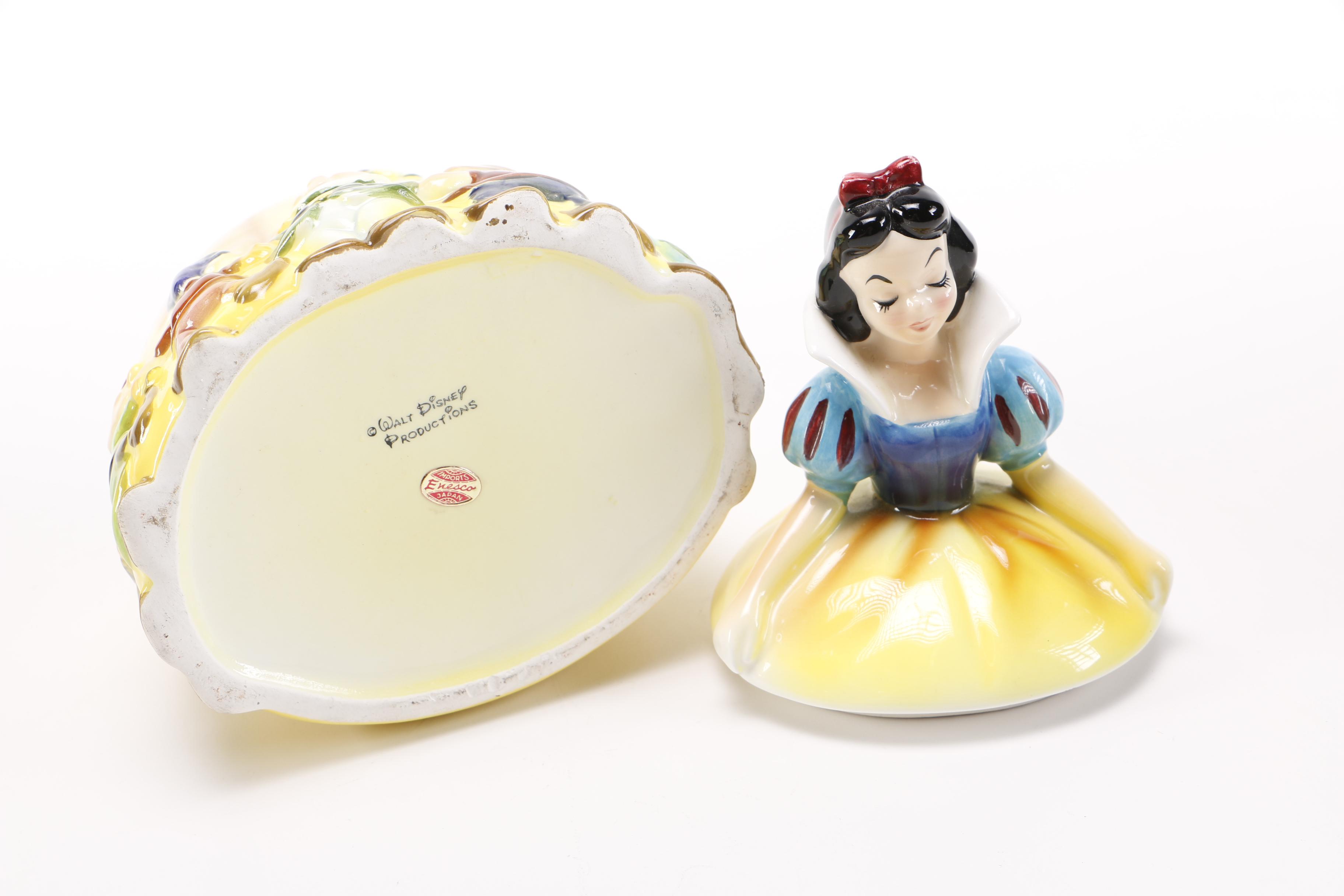 "Snow White and the Seven Dwarfs" Kitchenware by Walt Disney Productions