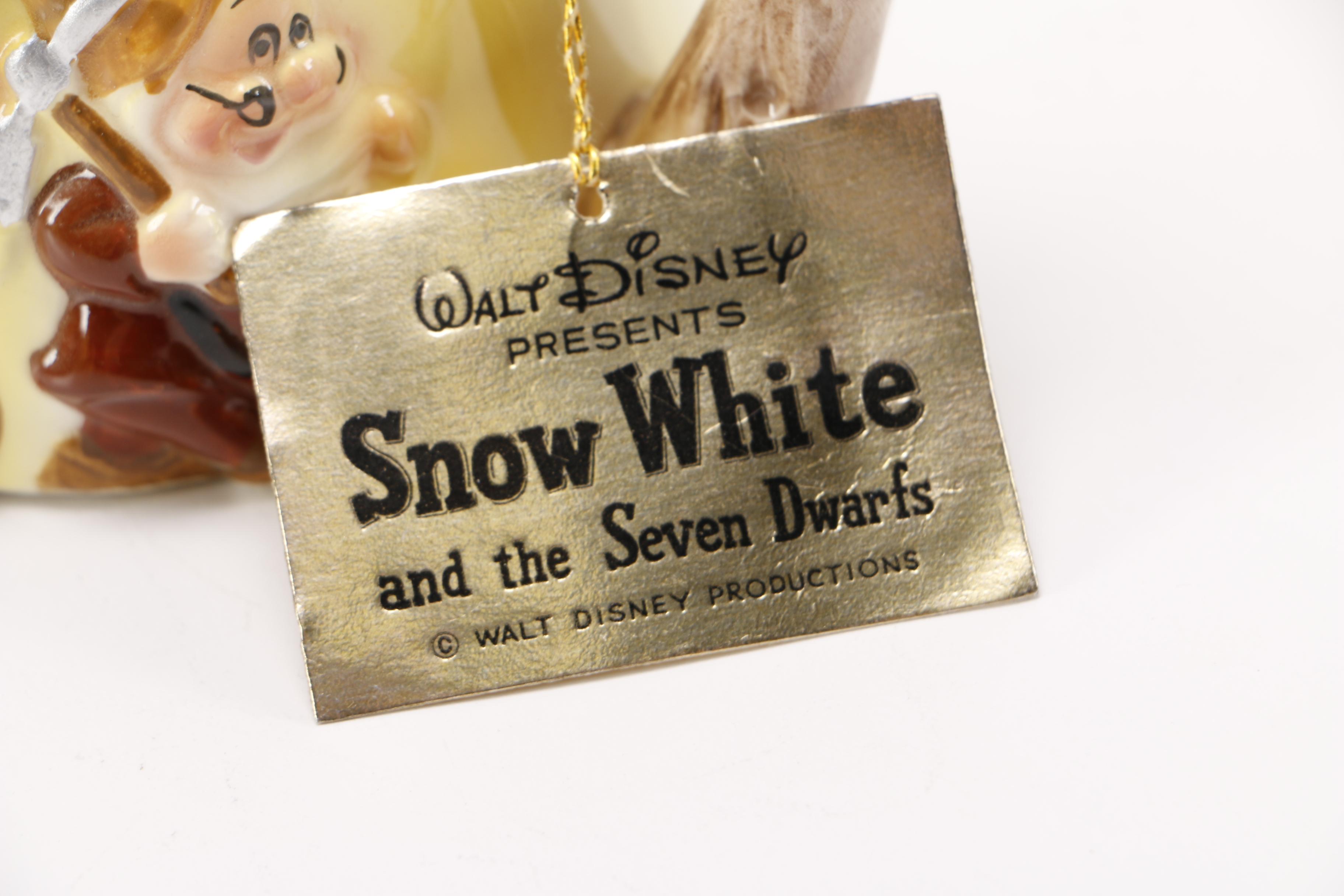 "Snow White and the Seven Dwarfs" Kitchenware by Walt Disney Productions