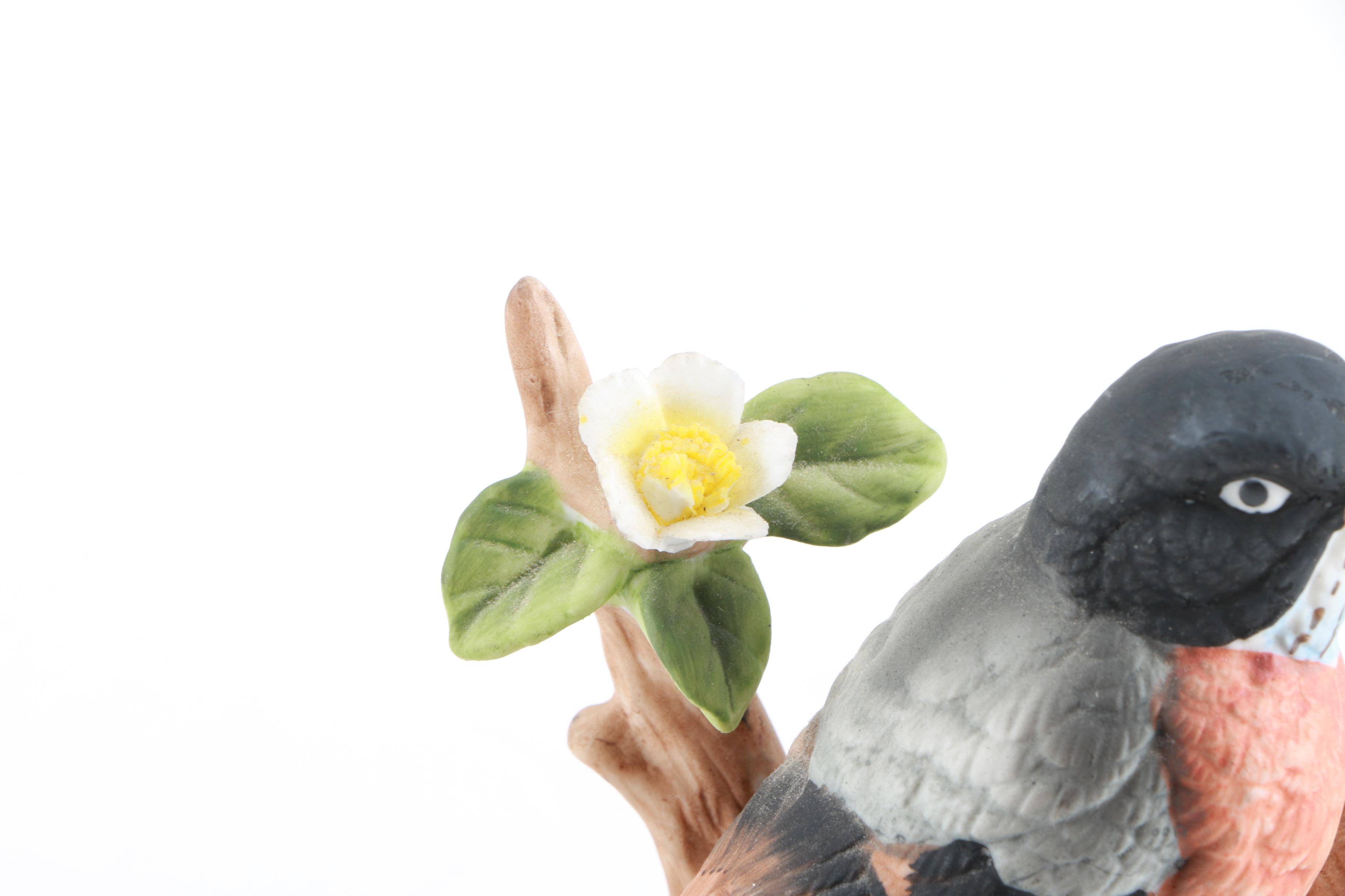 Ceramic Bird Music Box