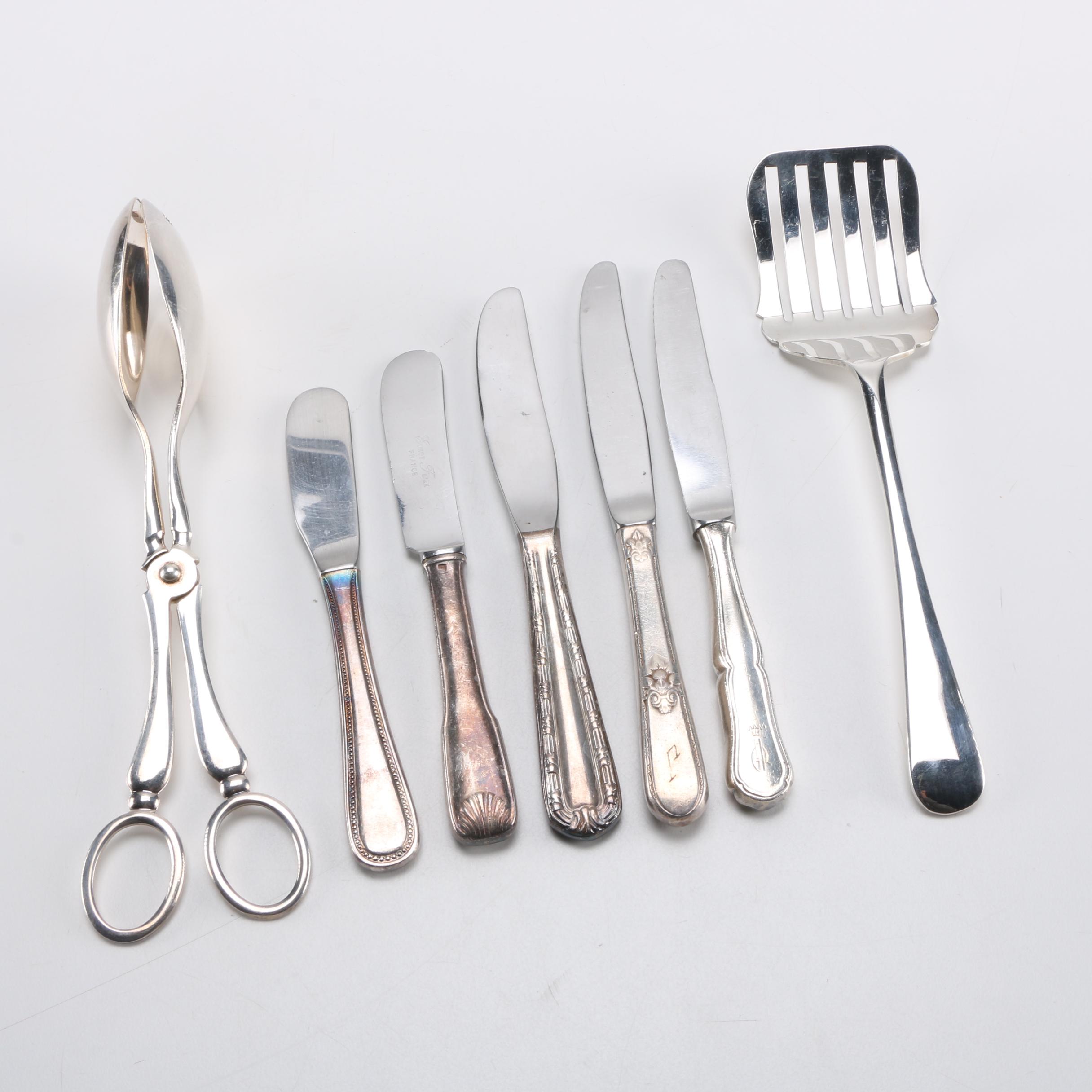 Silver Plated Kitchenware Including Ritz-Carlton