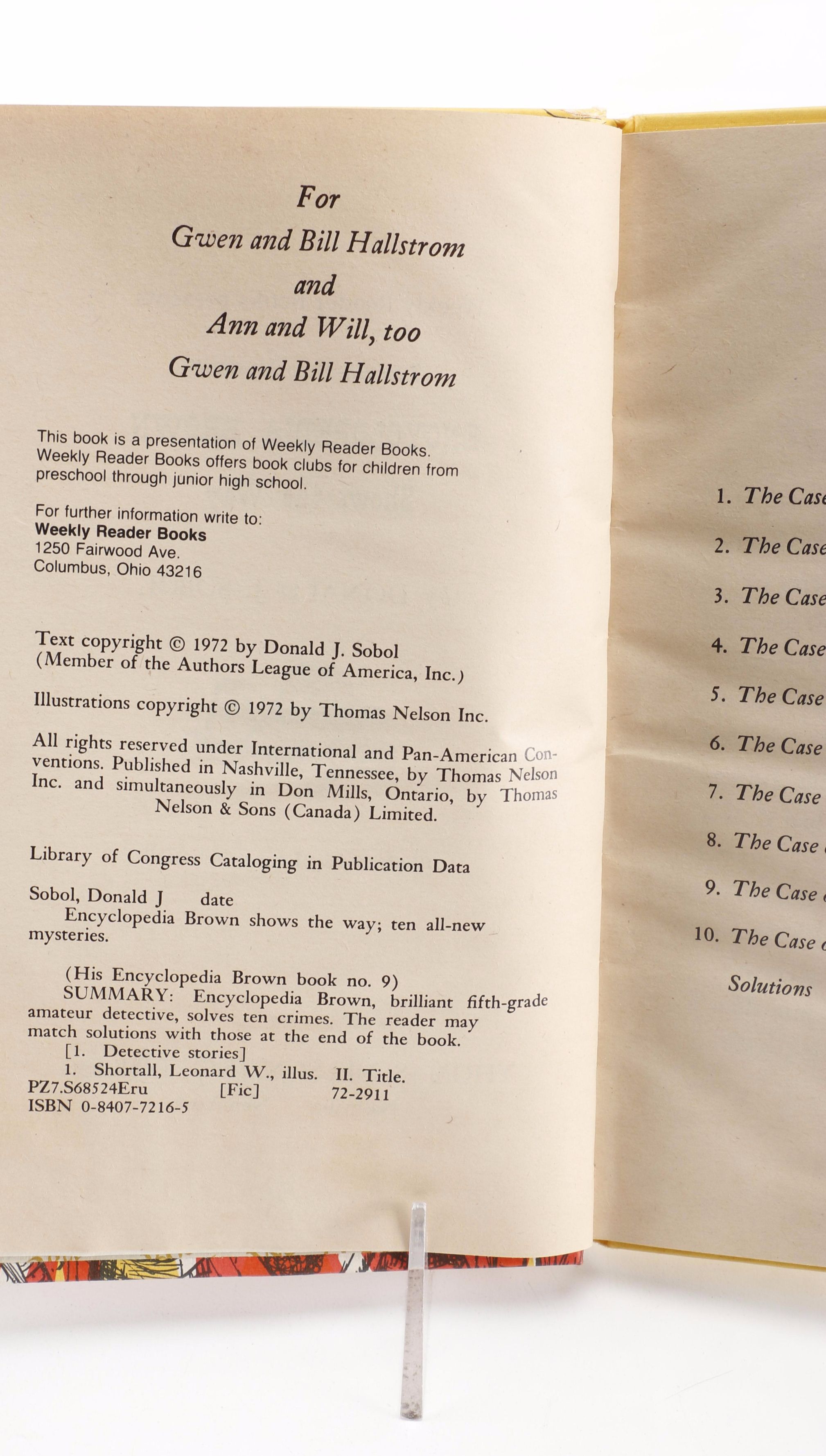 Assorted "Encyclopedia Brown" Books