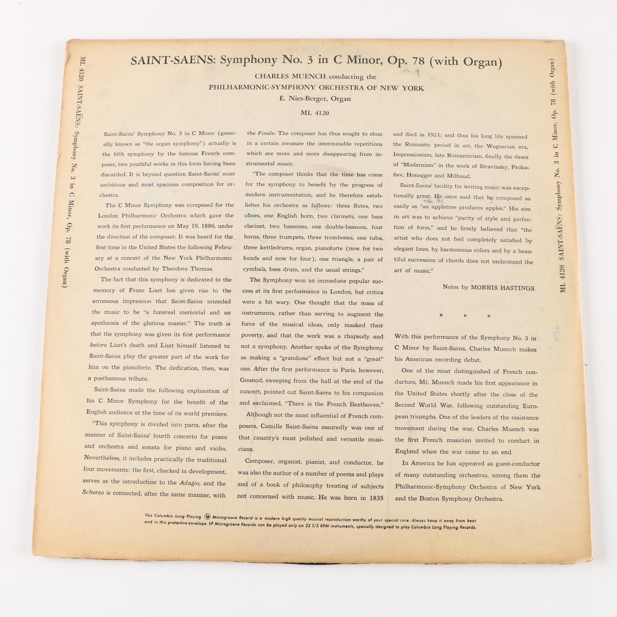 Easy Listening, Classical Theme and Other Vintage LPs