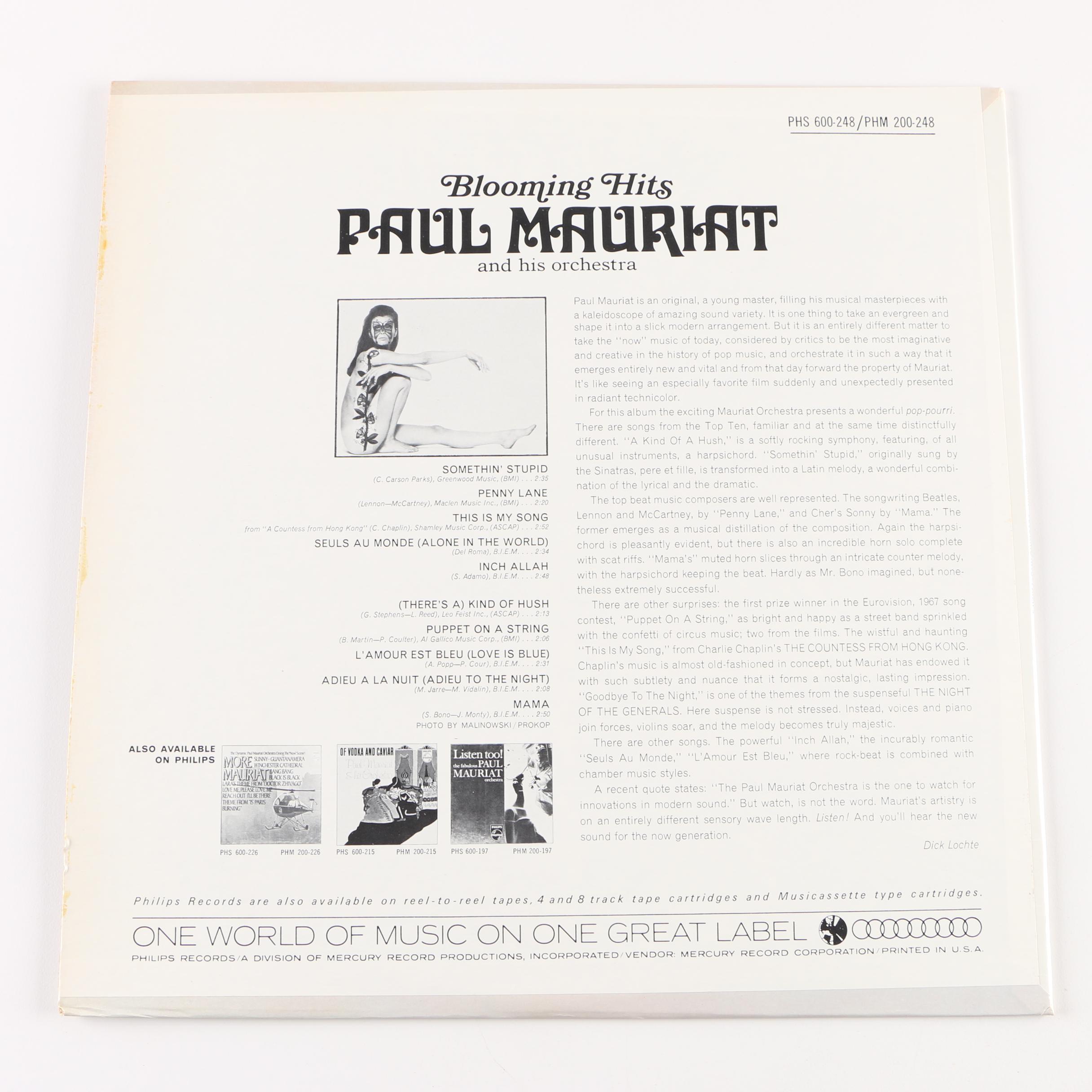 Easy Listening, Classical Theme and Other Vintage LPs