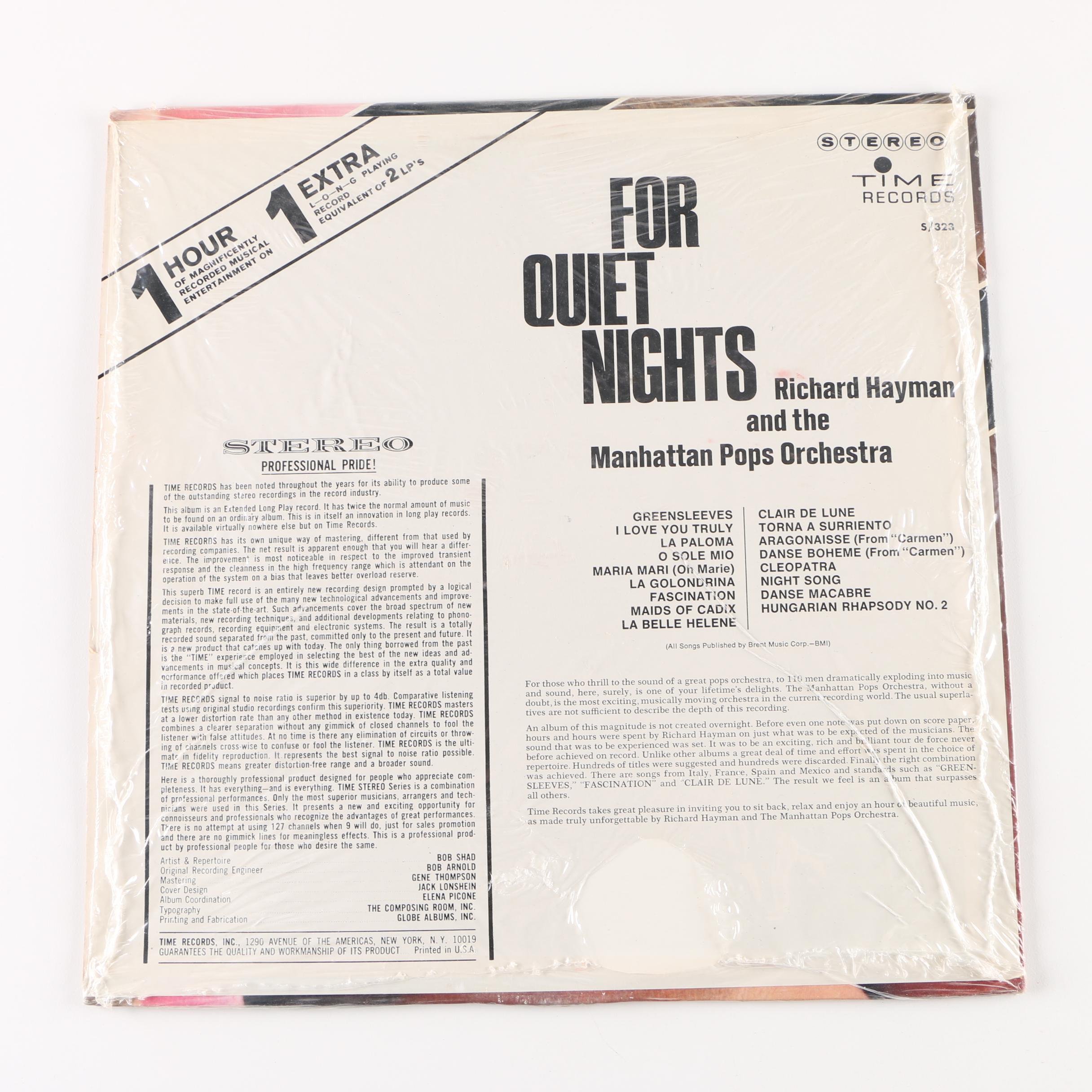 Easy Listening, Classical Theme and Other Vintage LPs