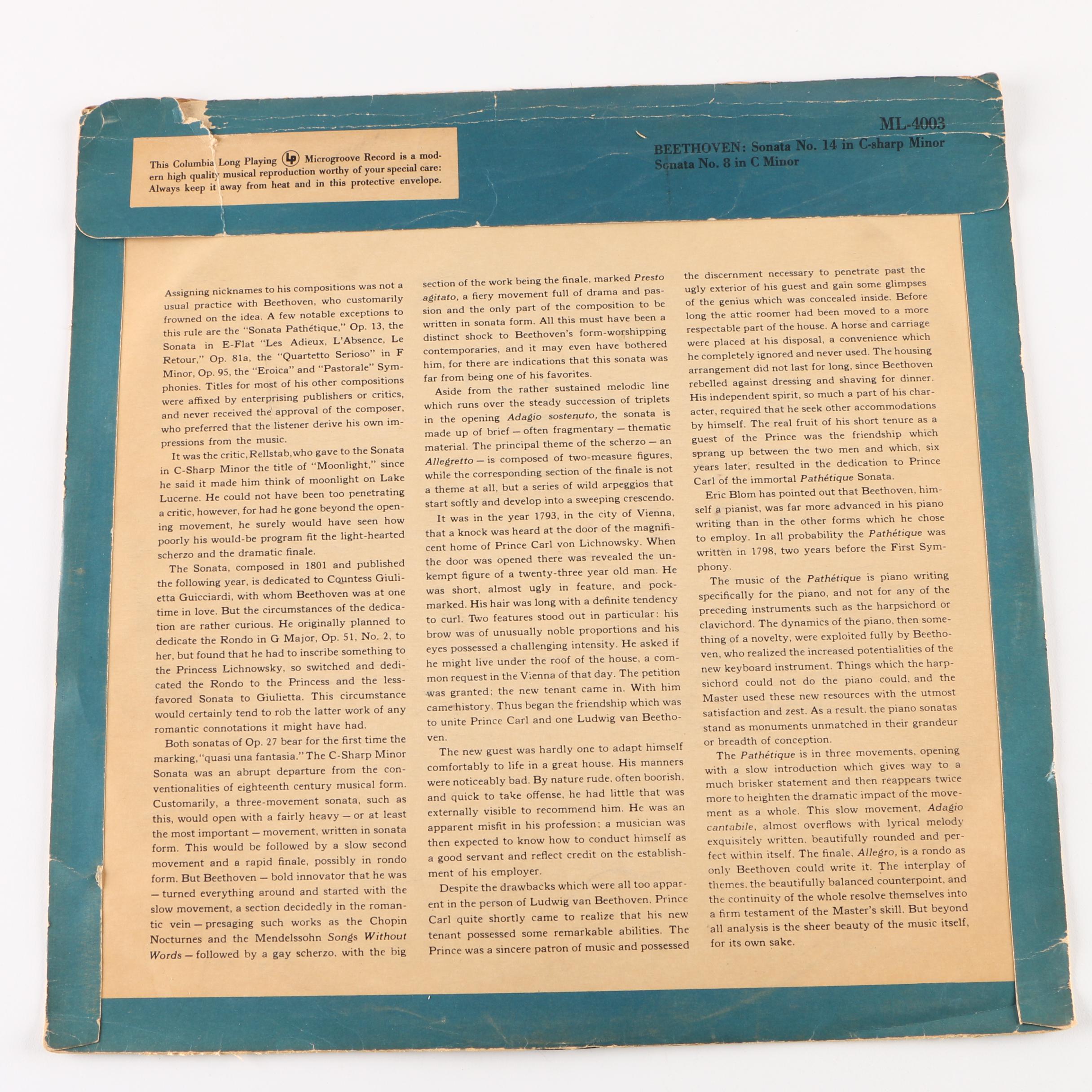 Easy Listening, Classical Theme and Other Vintage LPs