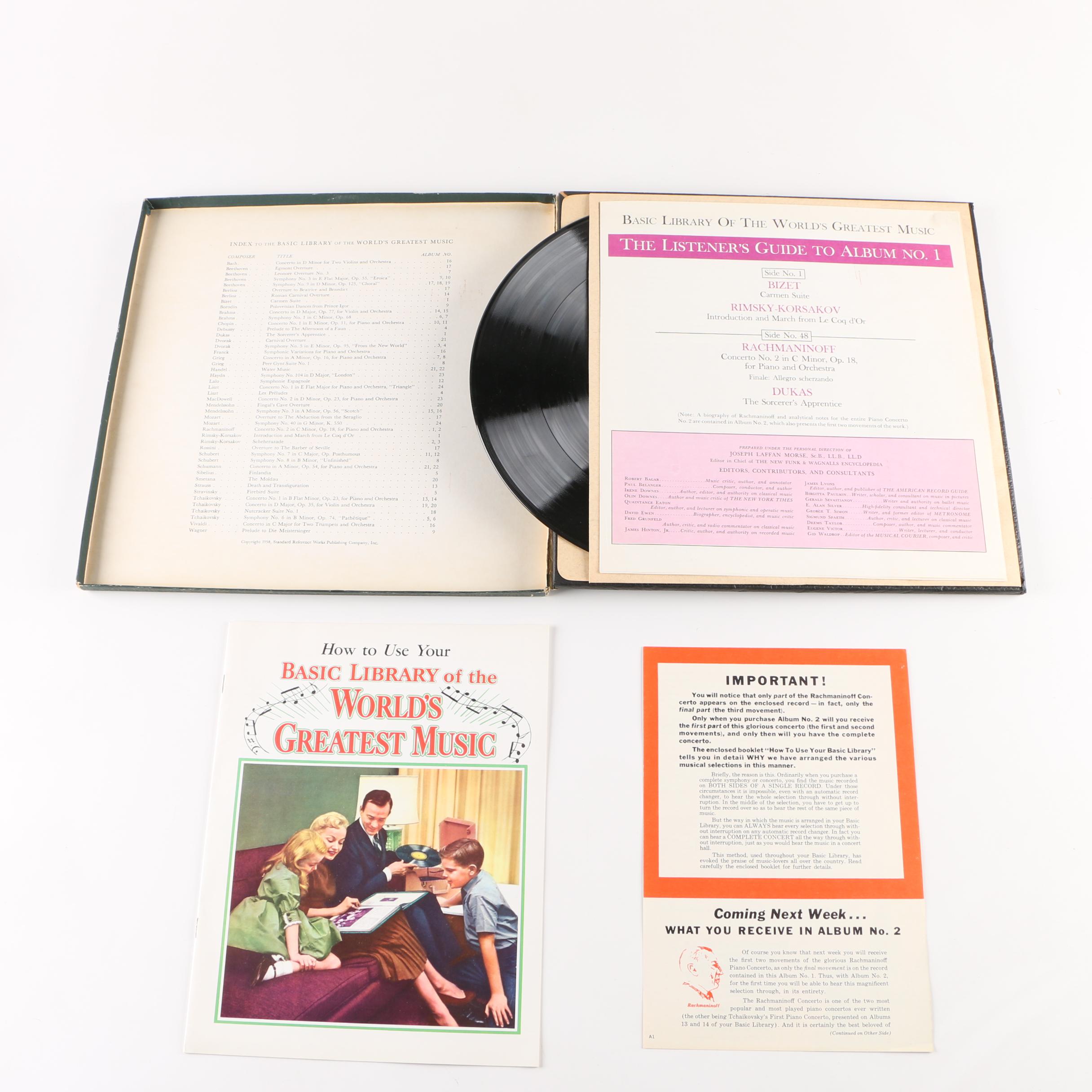 Easy Listening, Classical Theme and Other Vintage LPs