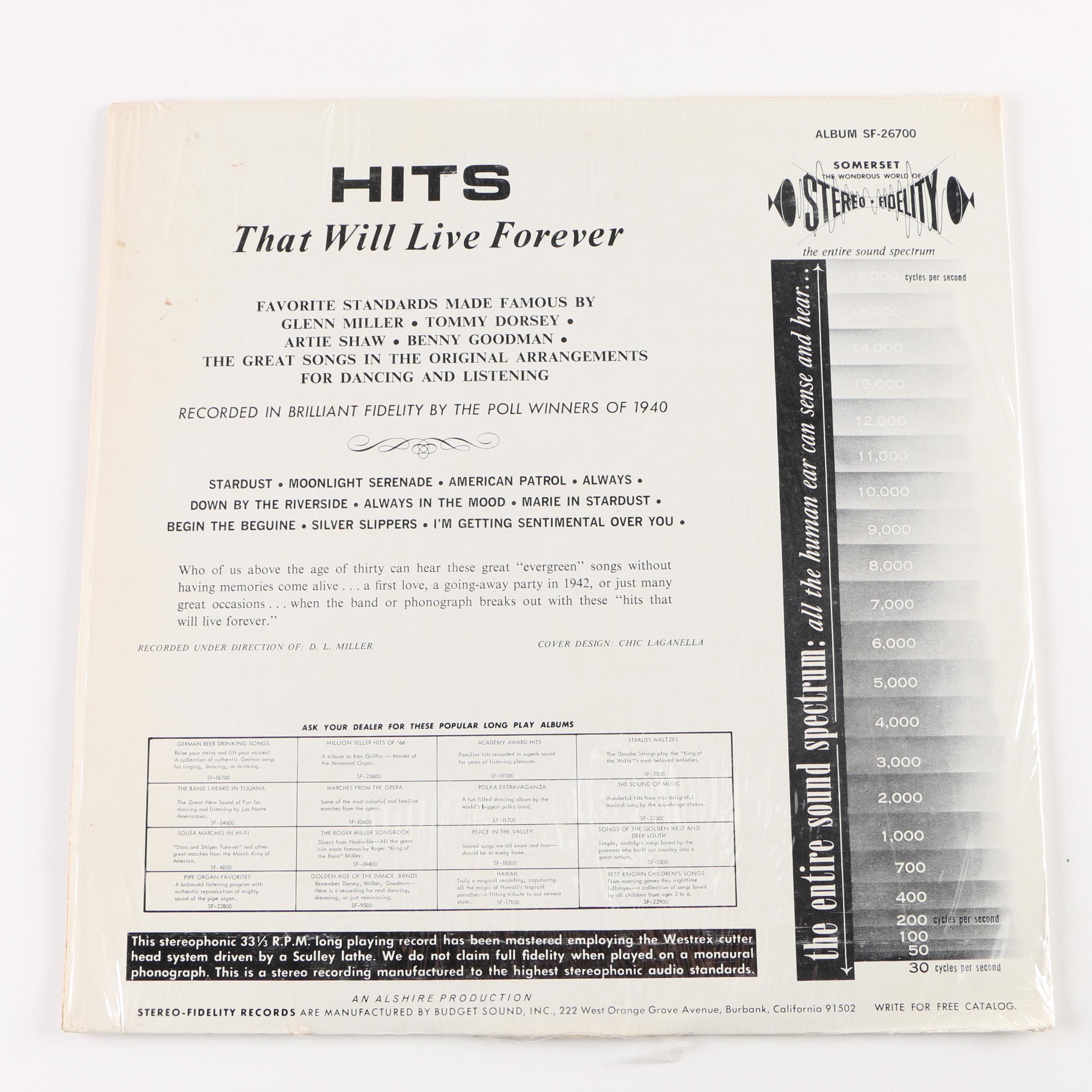 Easy Listening, Classical Theme and Other Vintage LPs