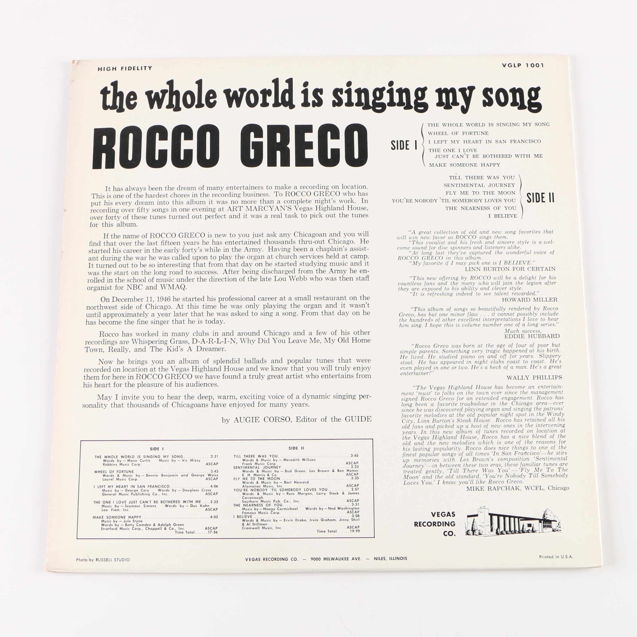 Easy Listening, Classical Theme and Other Vintage LPs