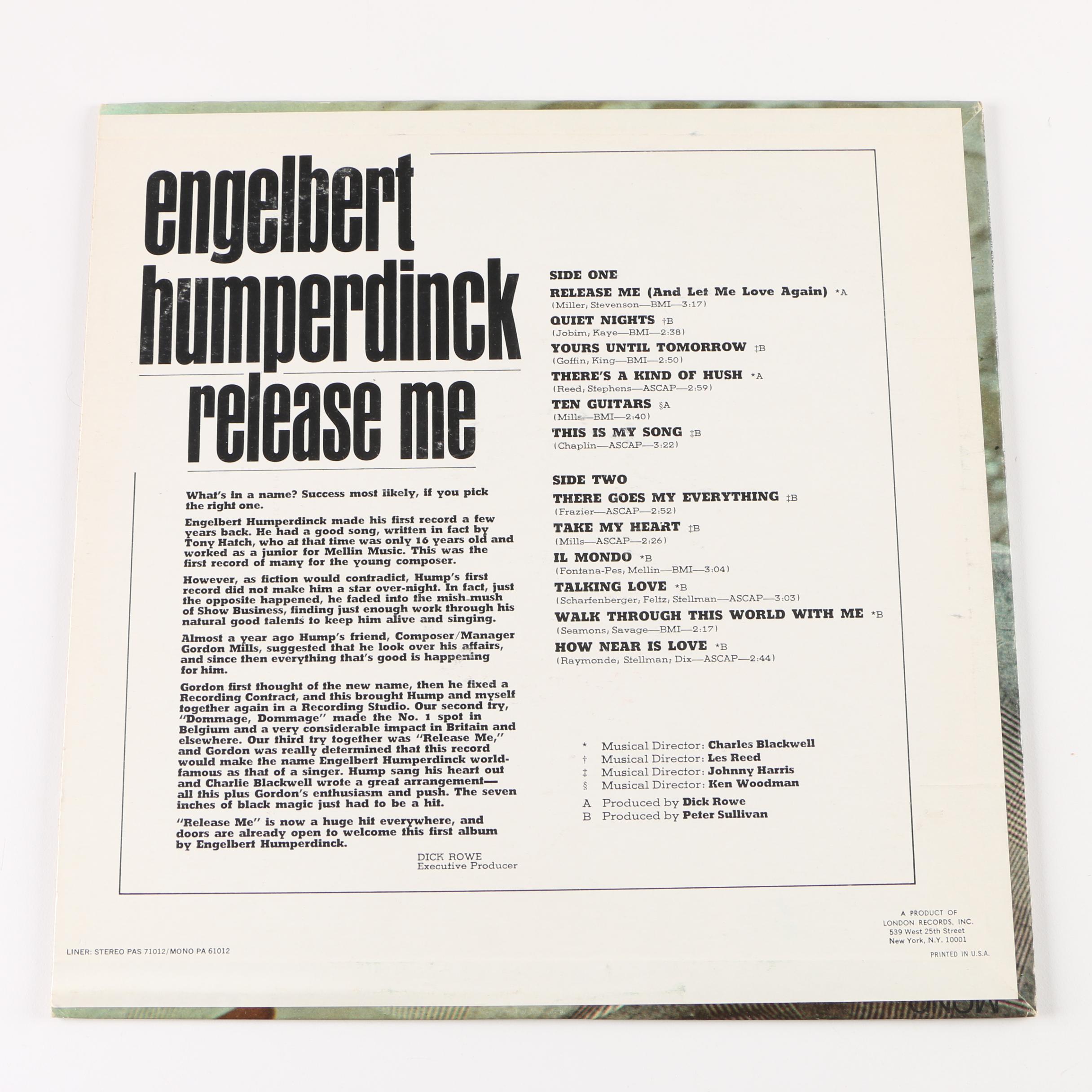 Easy Listening, Classical Theme and Other Vintage LPs