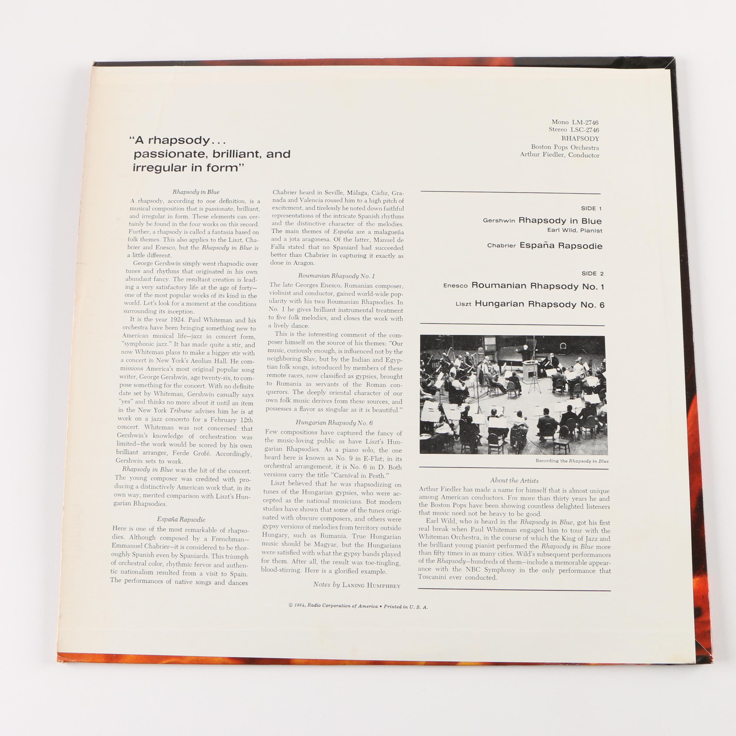 Easy Listening, Classical Theme and Other Vintage LPs