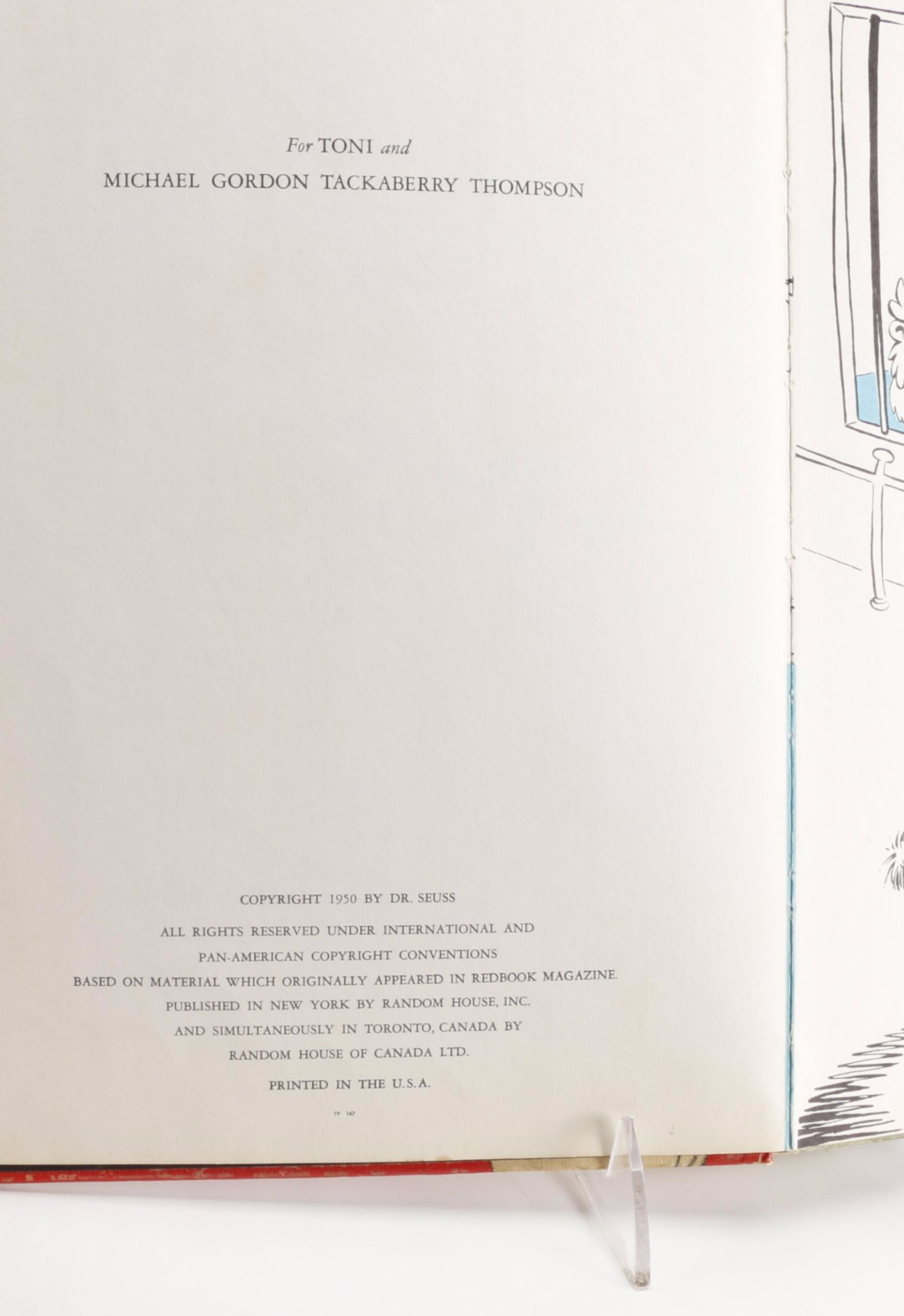 1950 "If I Ran the Zoo" by Dr. Seuss