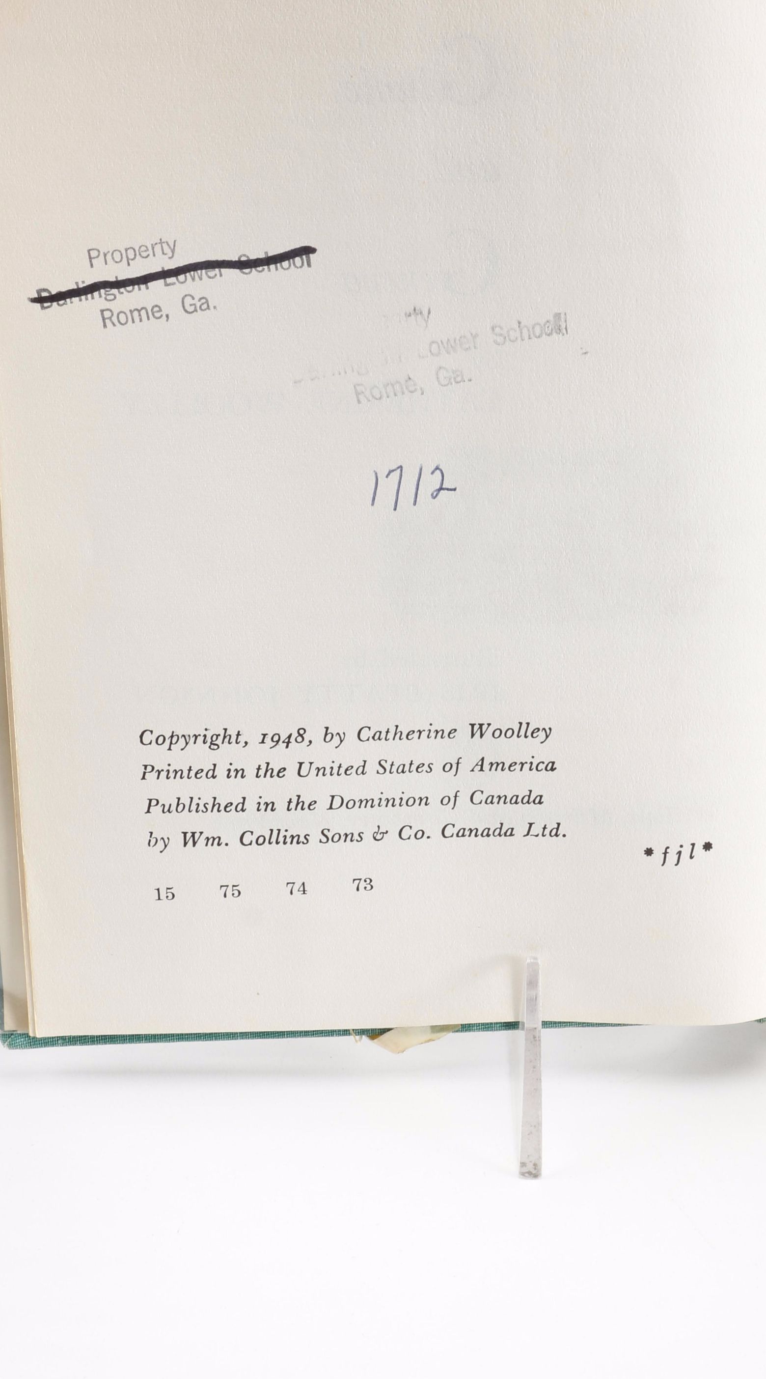 1973 "Ginnie and Geneva" by Catherine Woolley