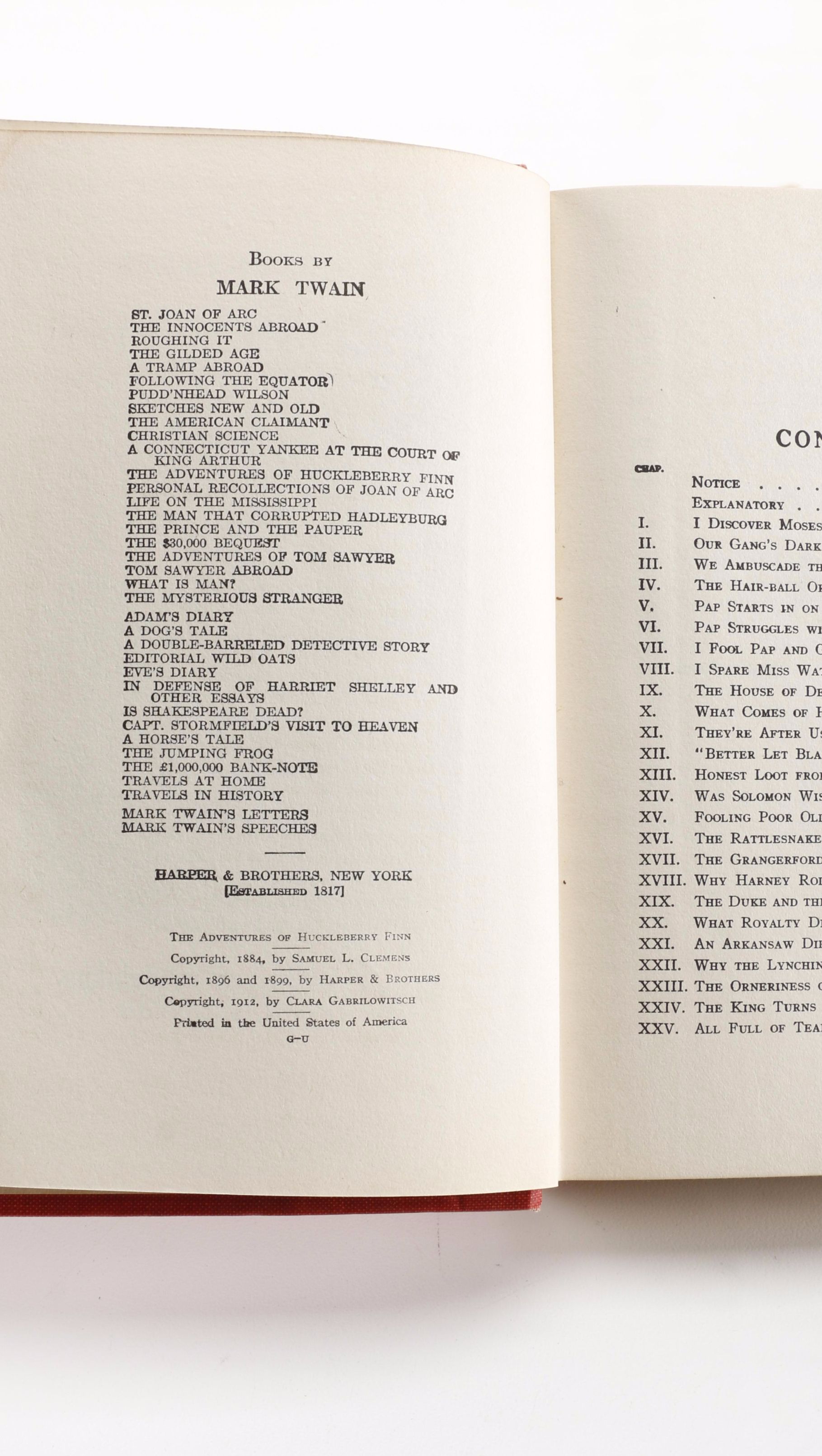 Classic Books Including 1946 Rainbow Classics "The Adventures of Tom Sawyer"