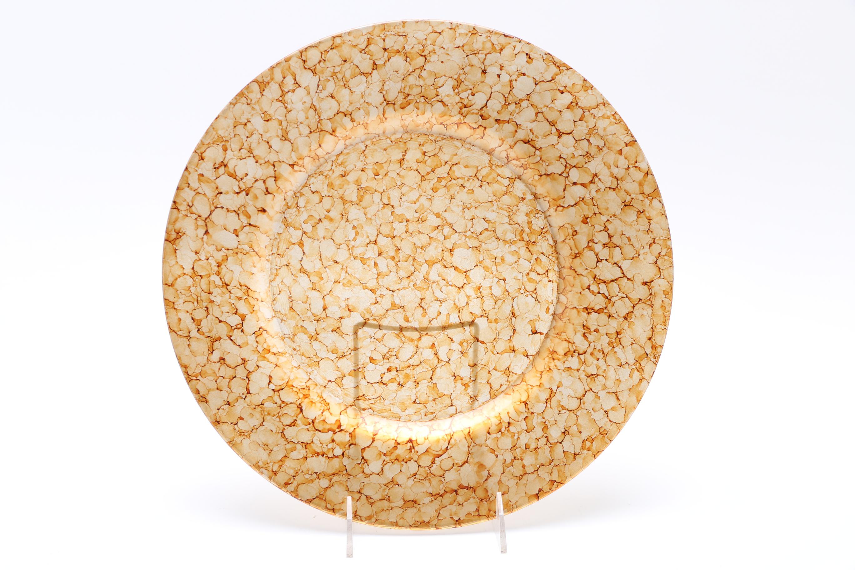 Gold Tone Decorative Chargers