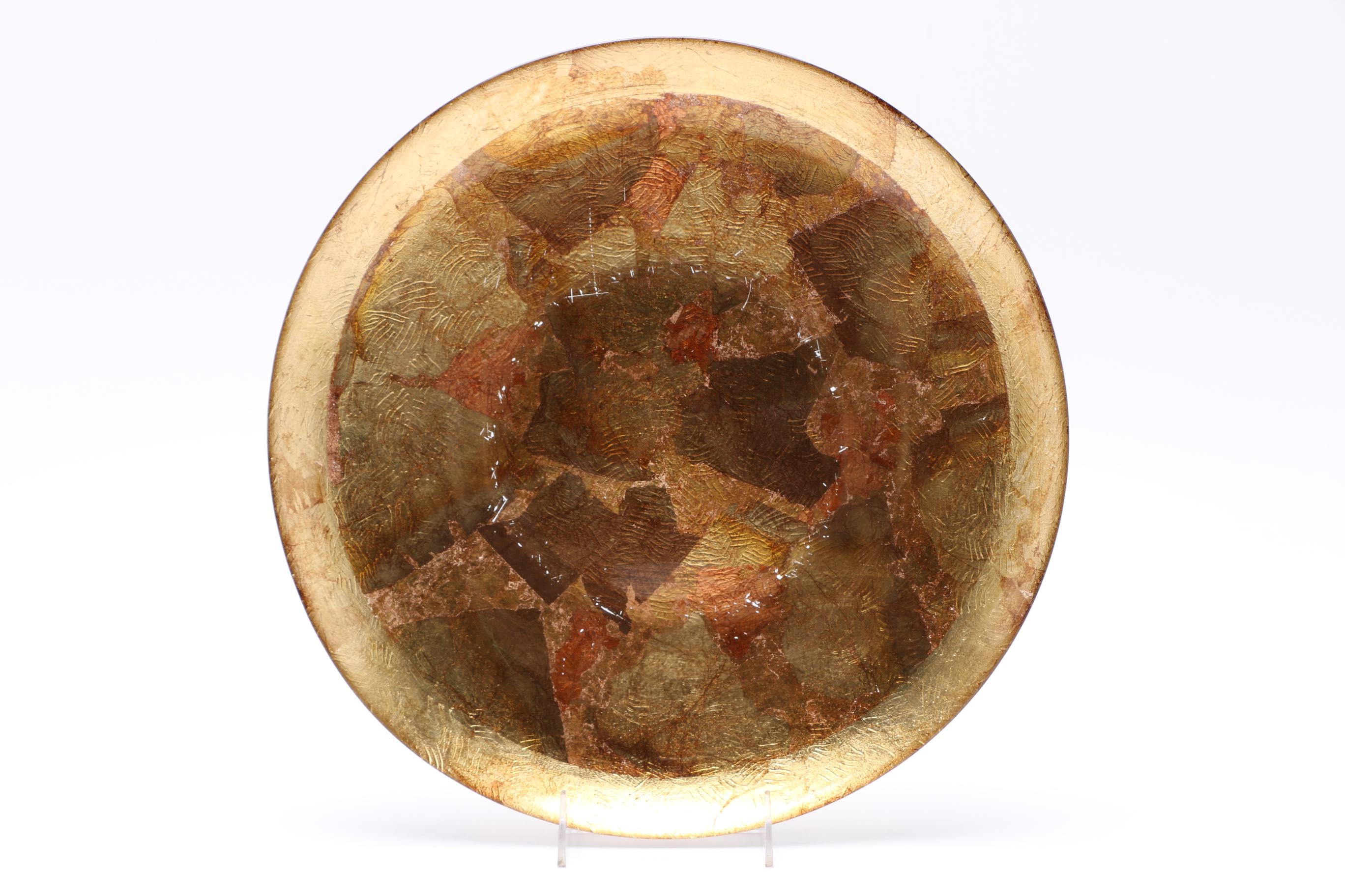 Gold Tone Decorative Chargers