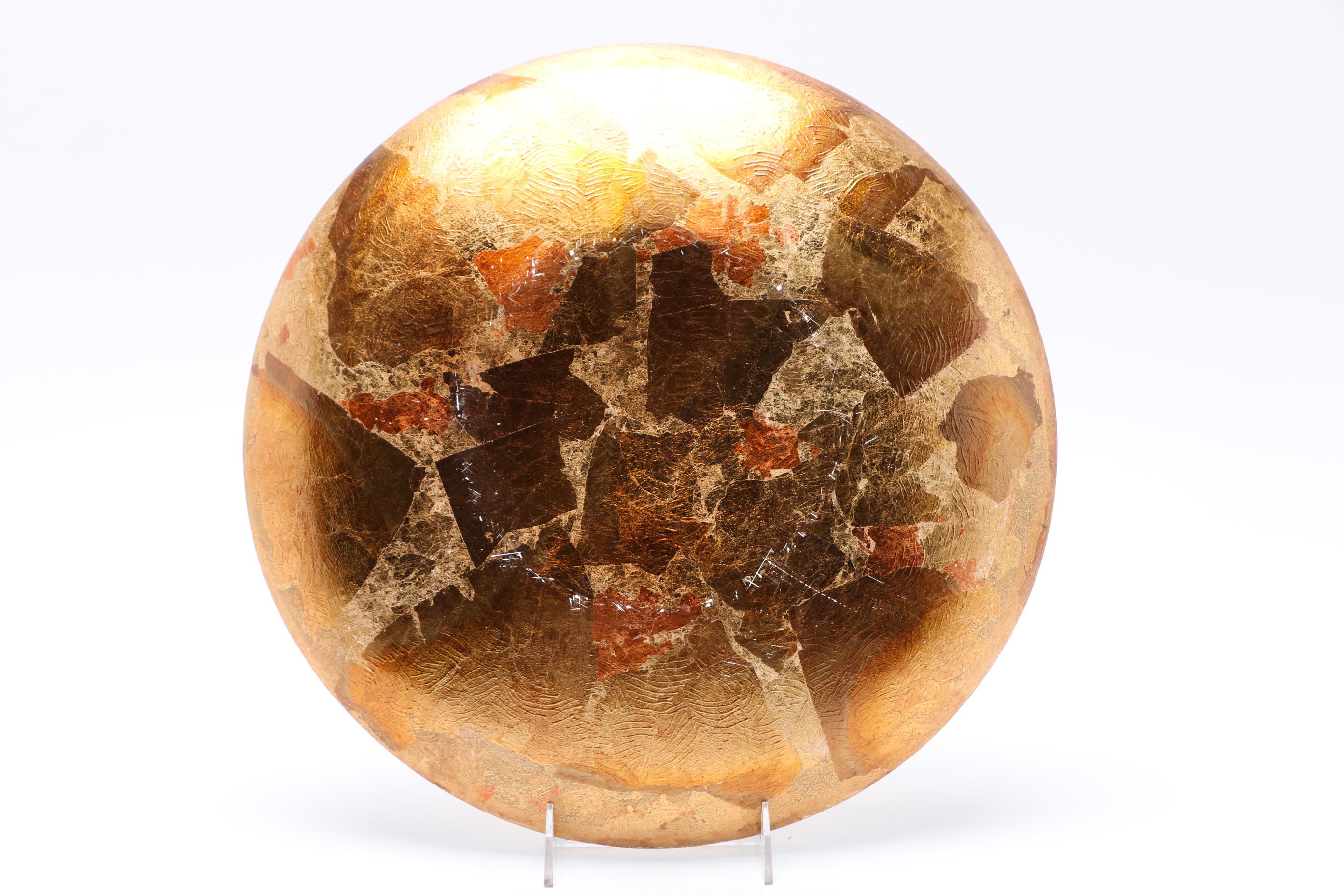 Gold Tone Decorative Chargers