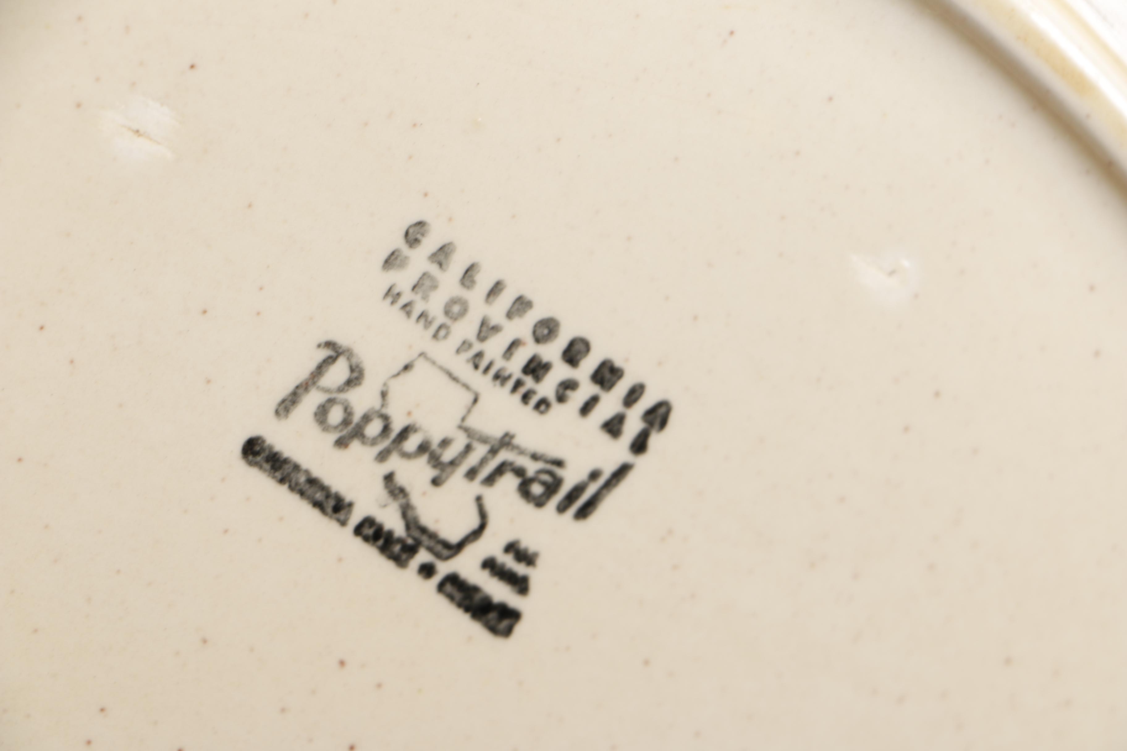 Metlox "Poppytrail" Ceramic Tableware Set