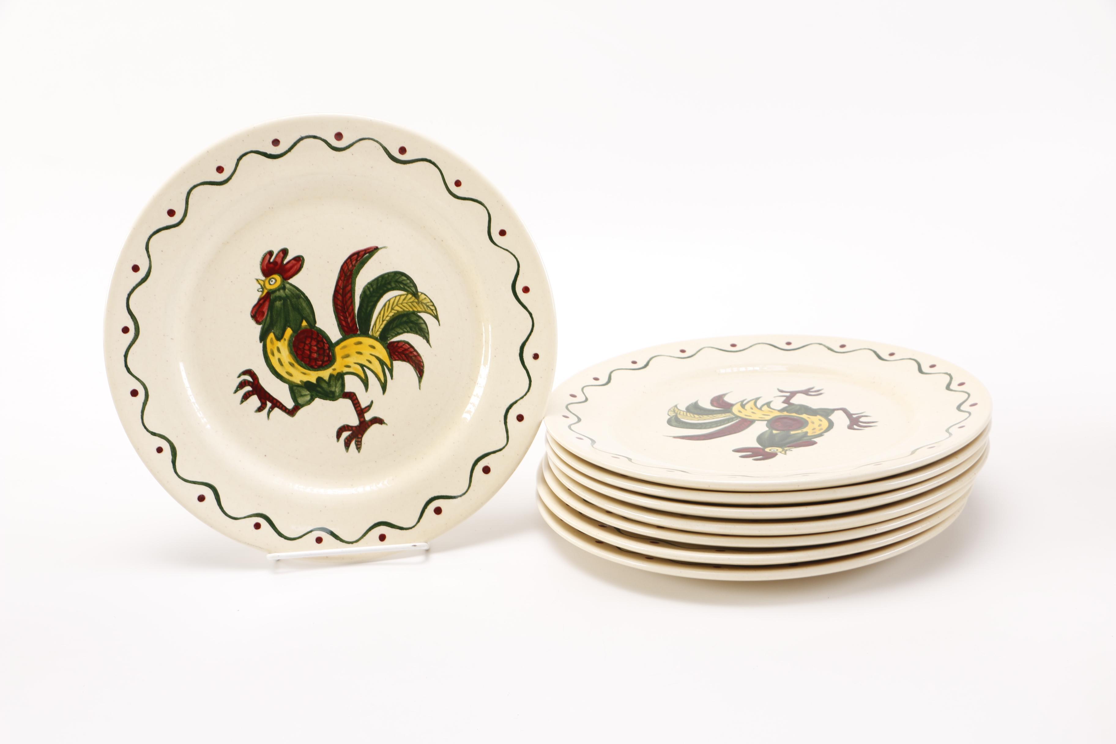 Metlox "Poppytrail" Ceramic Tableware Set