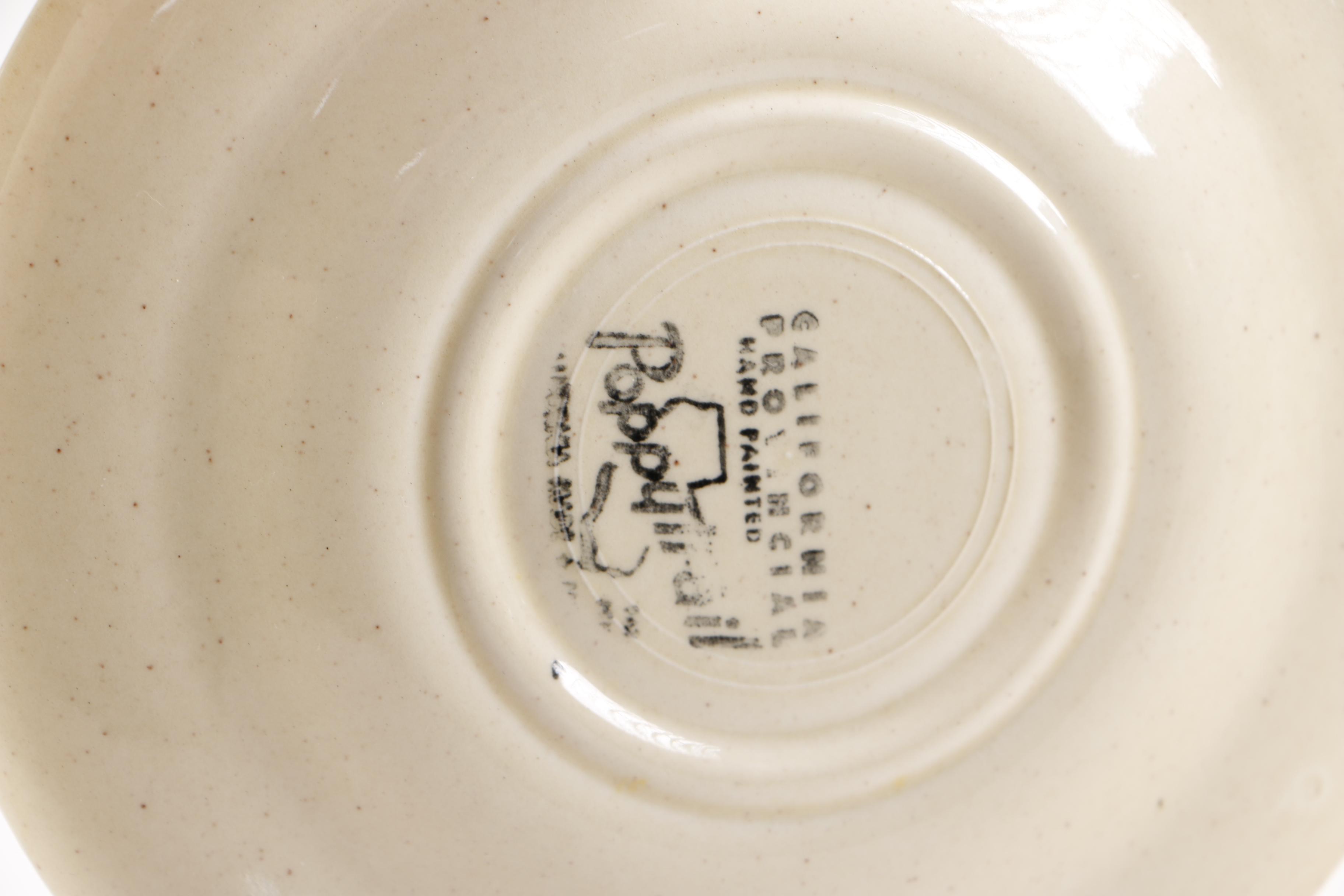 Metlox "Poppytrail" Ceramic Tableware Set