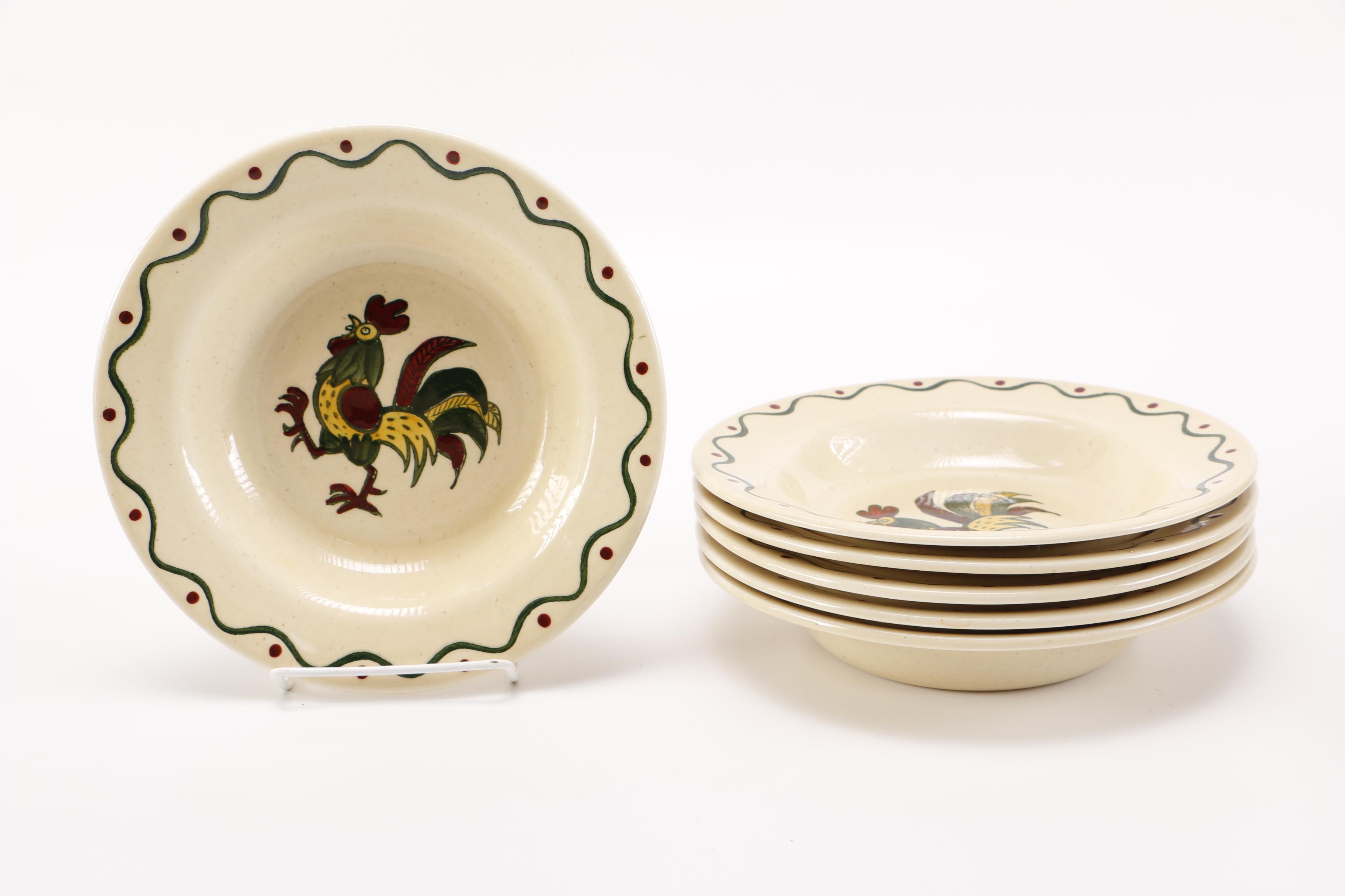 Metlox "Poppytrail" Ceramic Tableware Set